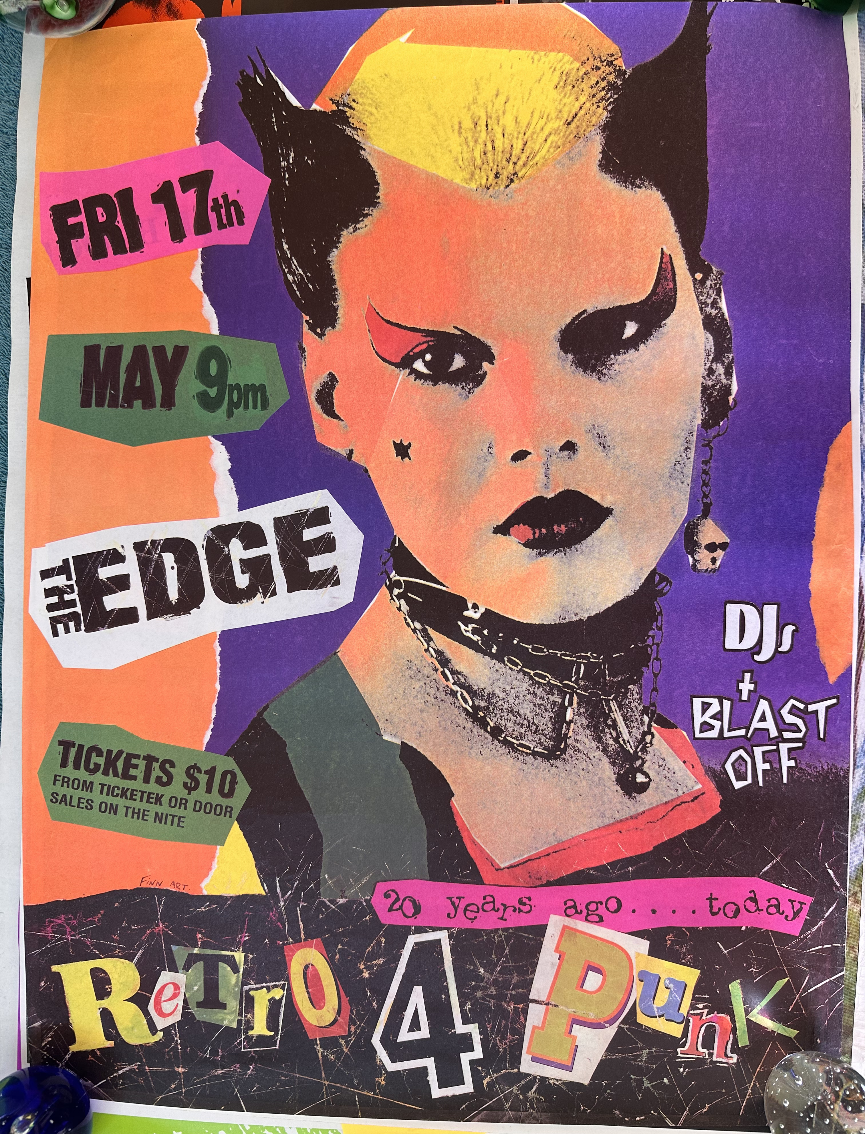 Retro 4 Punk Event Poster