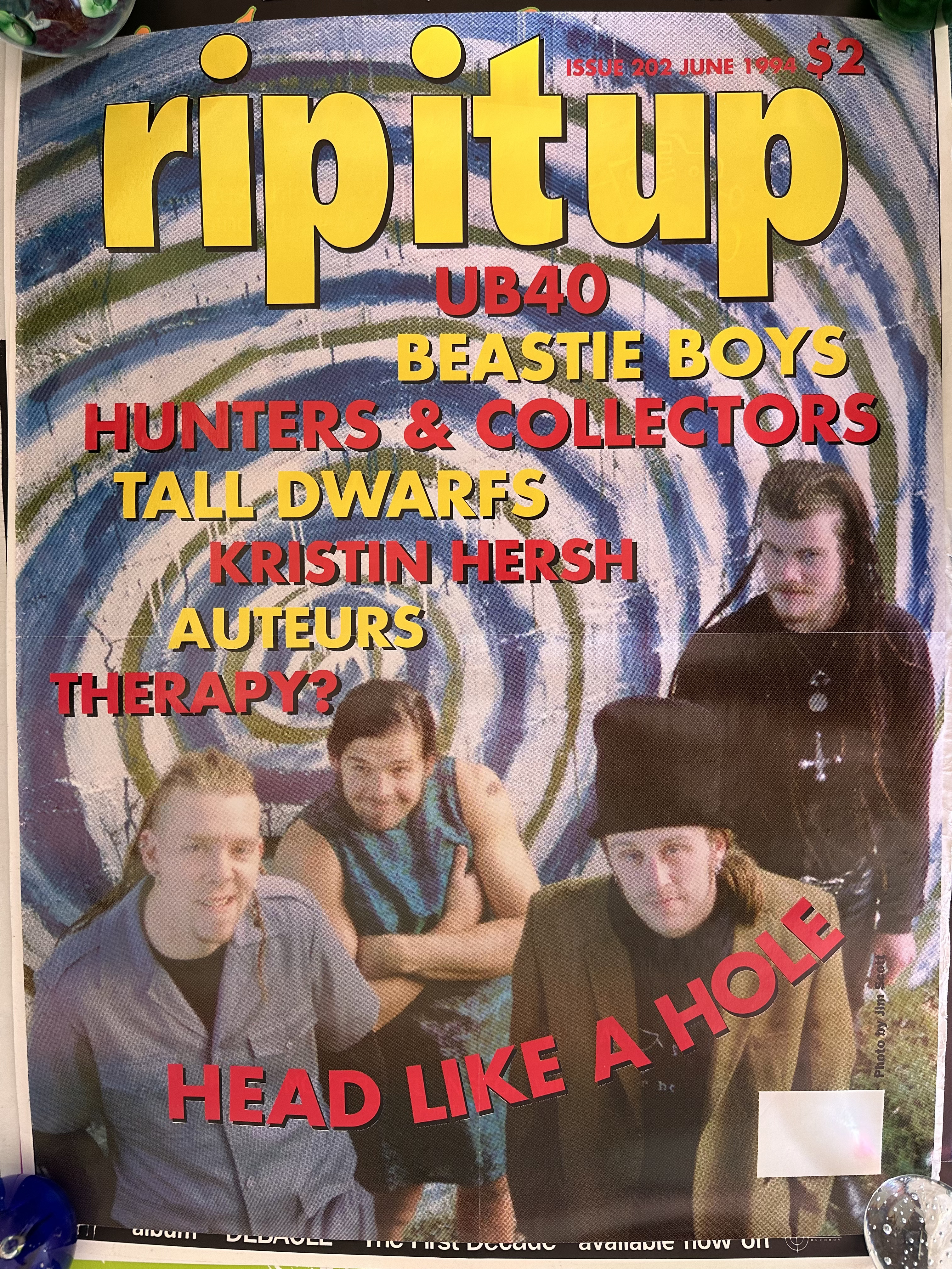 Rip It Up Magazine Cover/Poster- June 1996