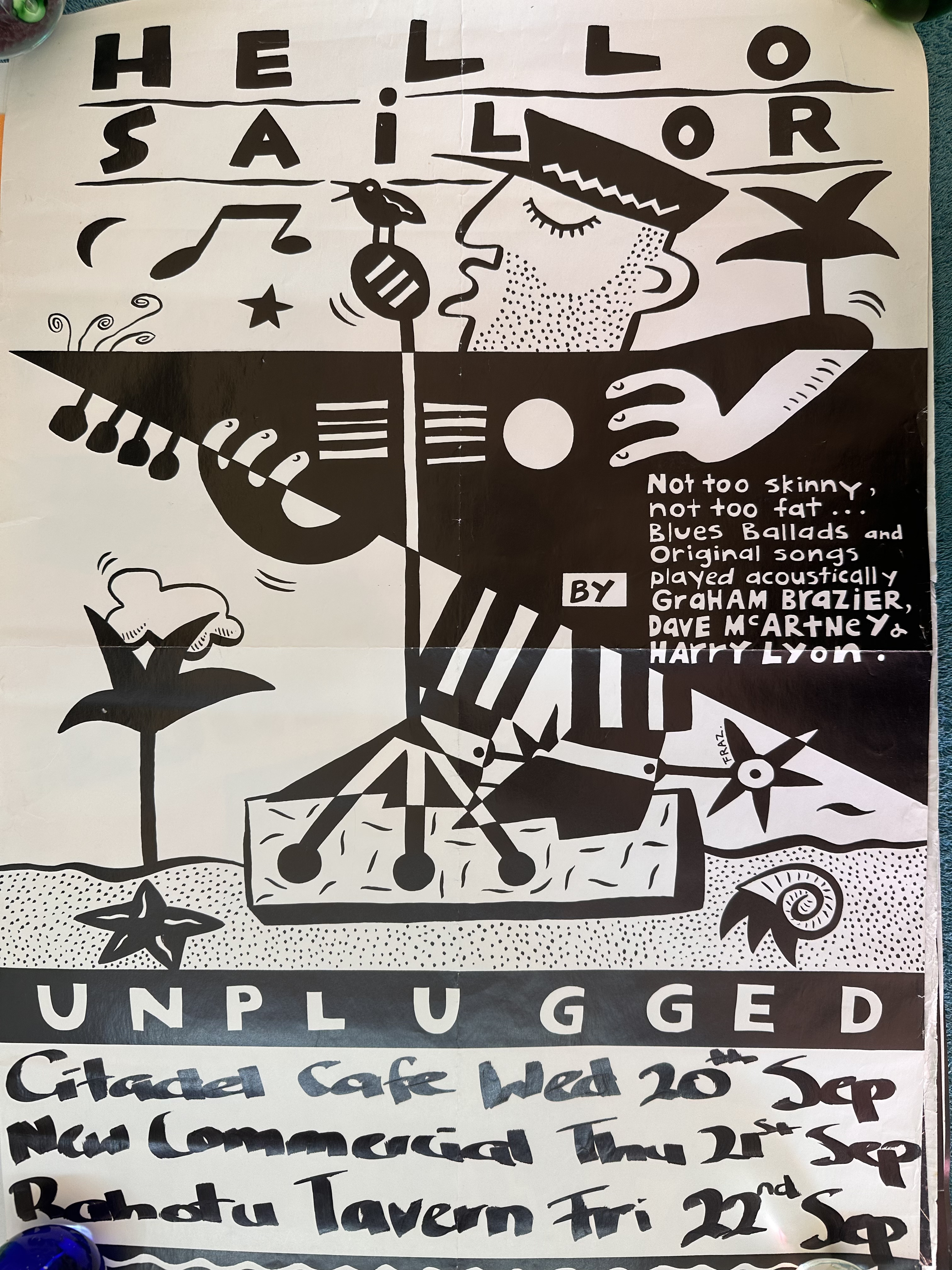 Hello Sailor Unplugged Poster
