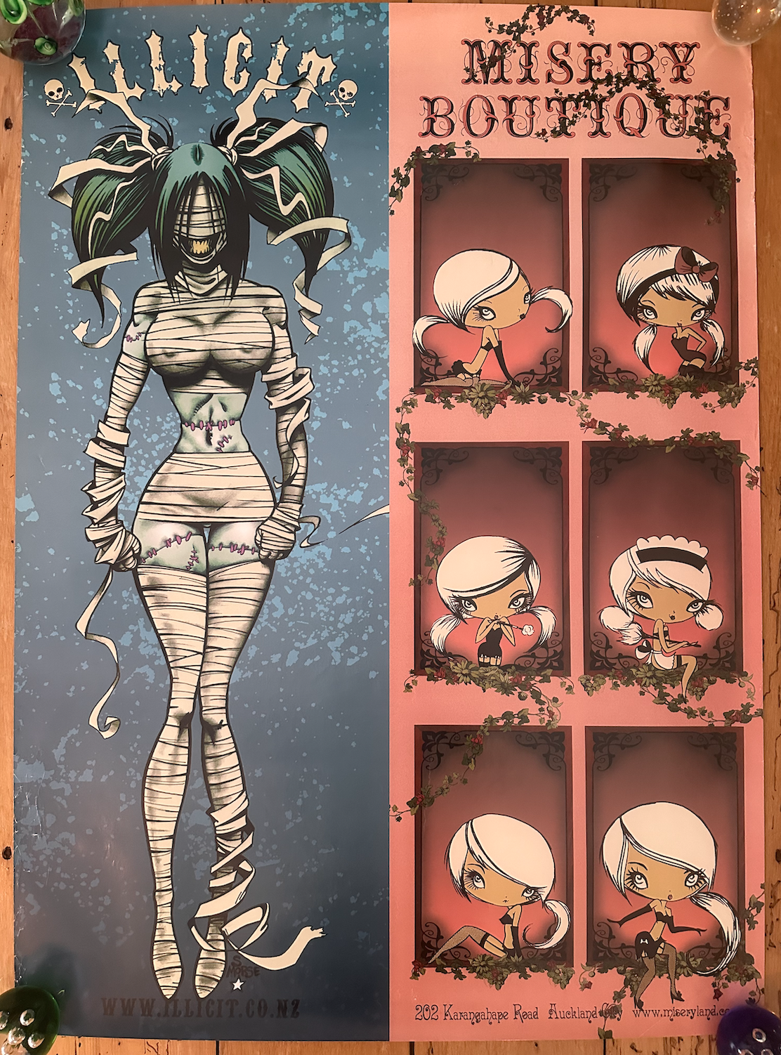 Ellictt and Misery Boutique Posters