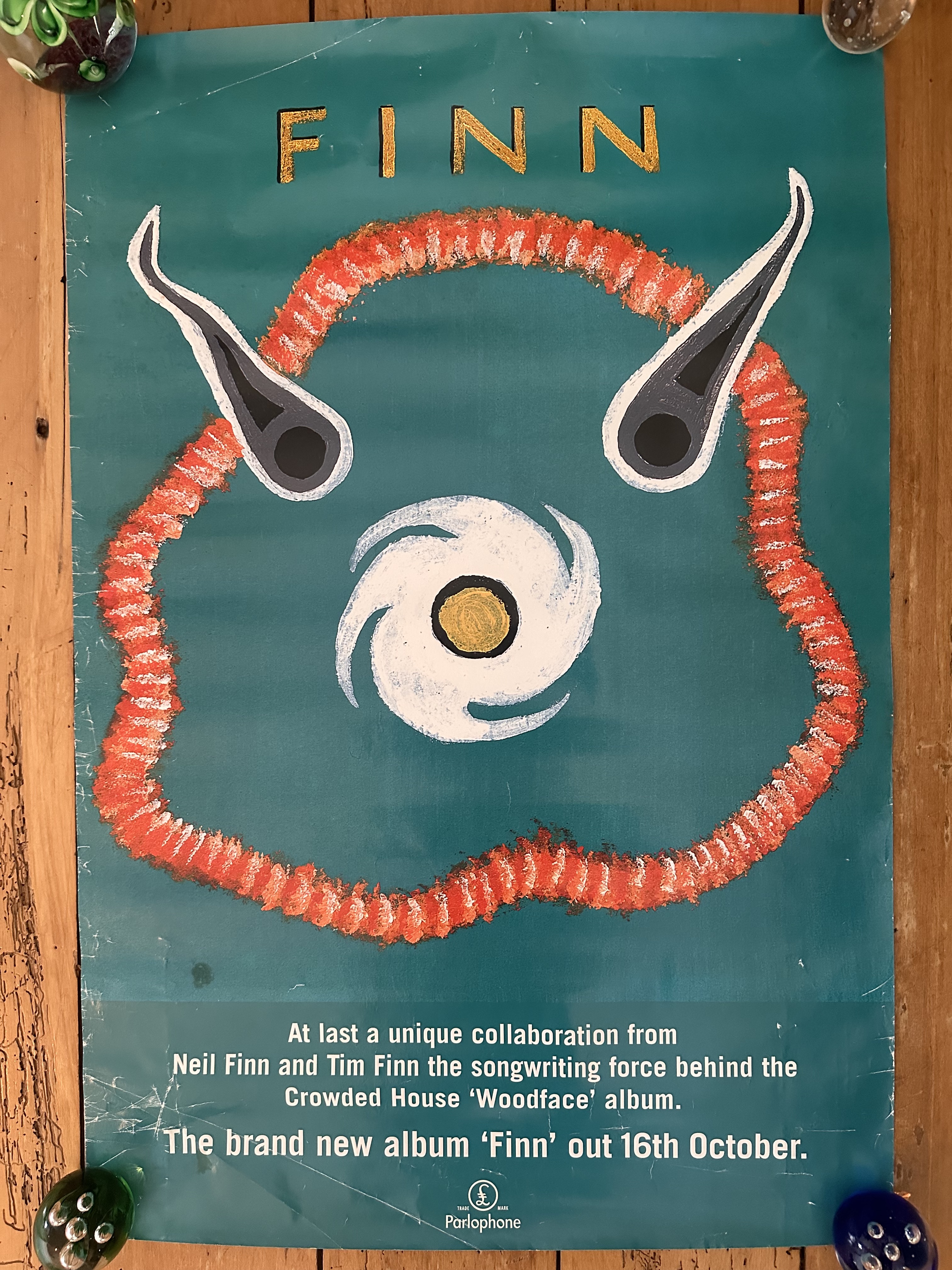 Finn Album Promotional Poster 1991