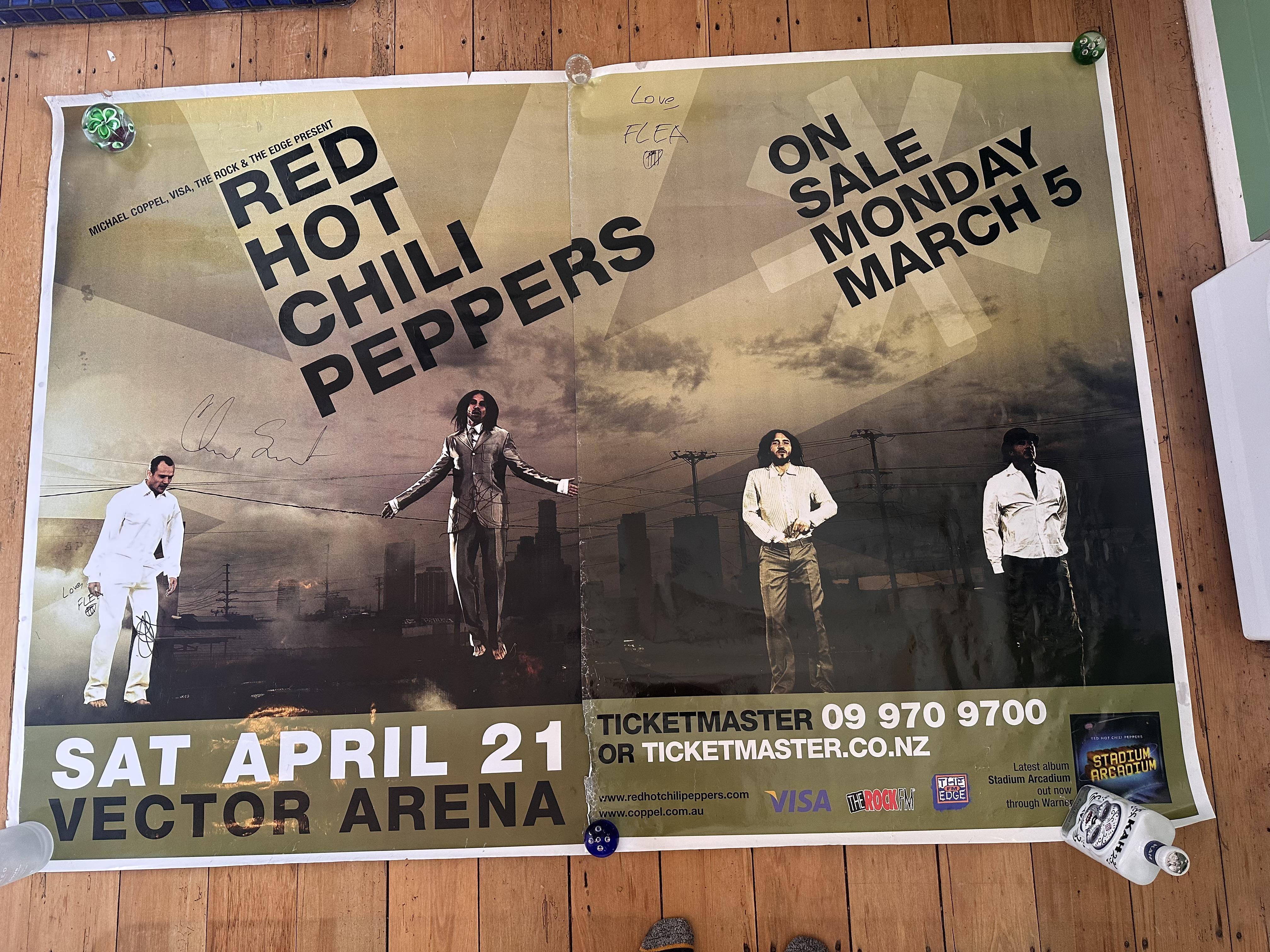 Red Hot Chili Peppers SIGNED!