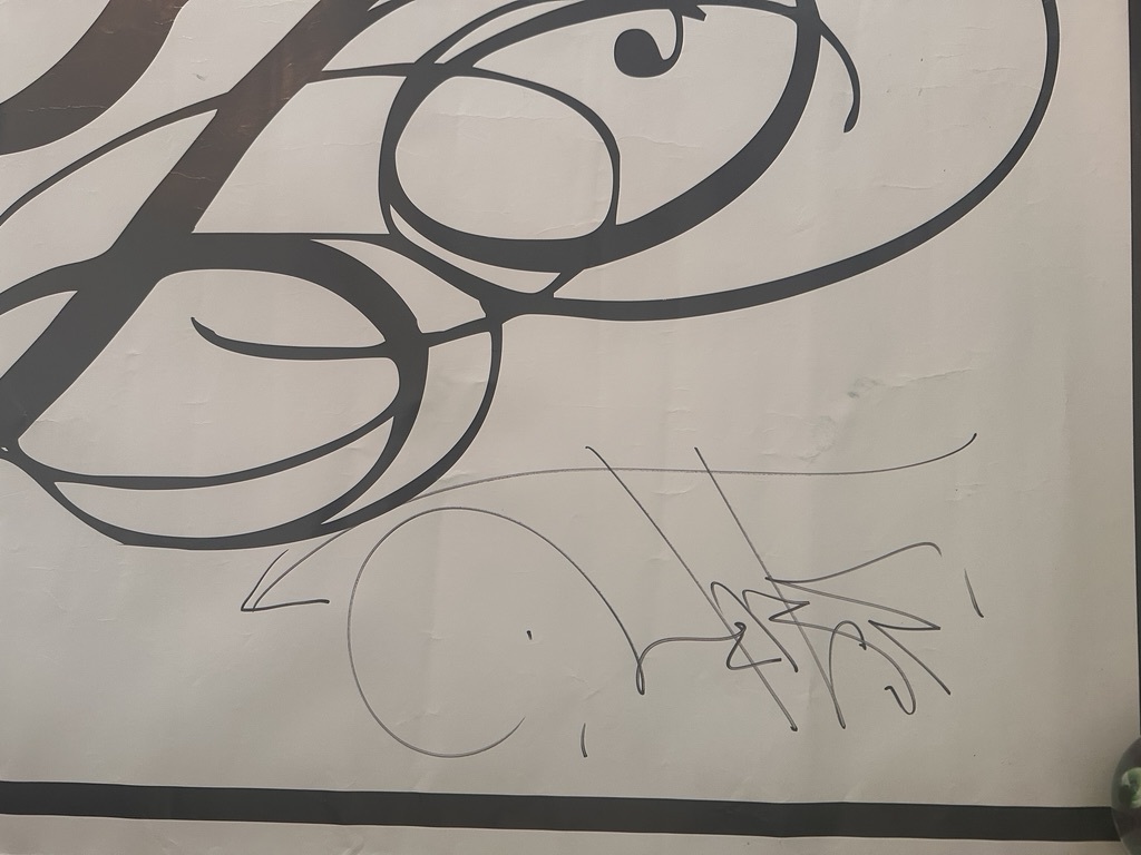 SIGNED! Scribe Rhyme Book Poster 2007