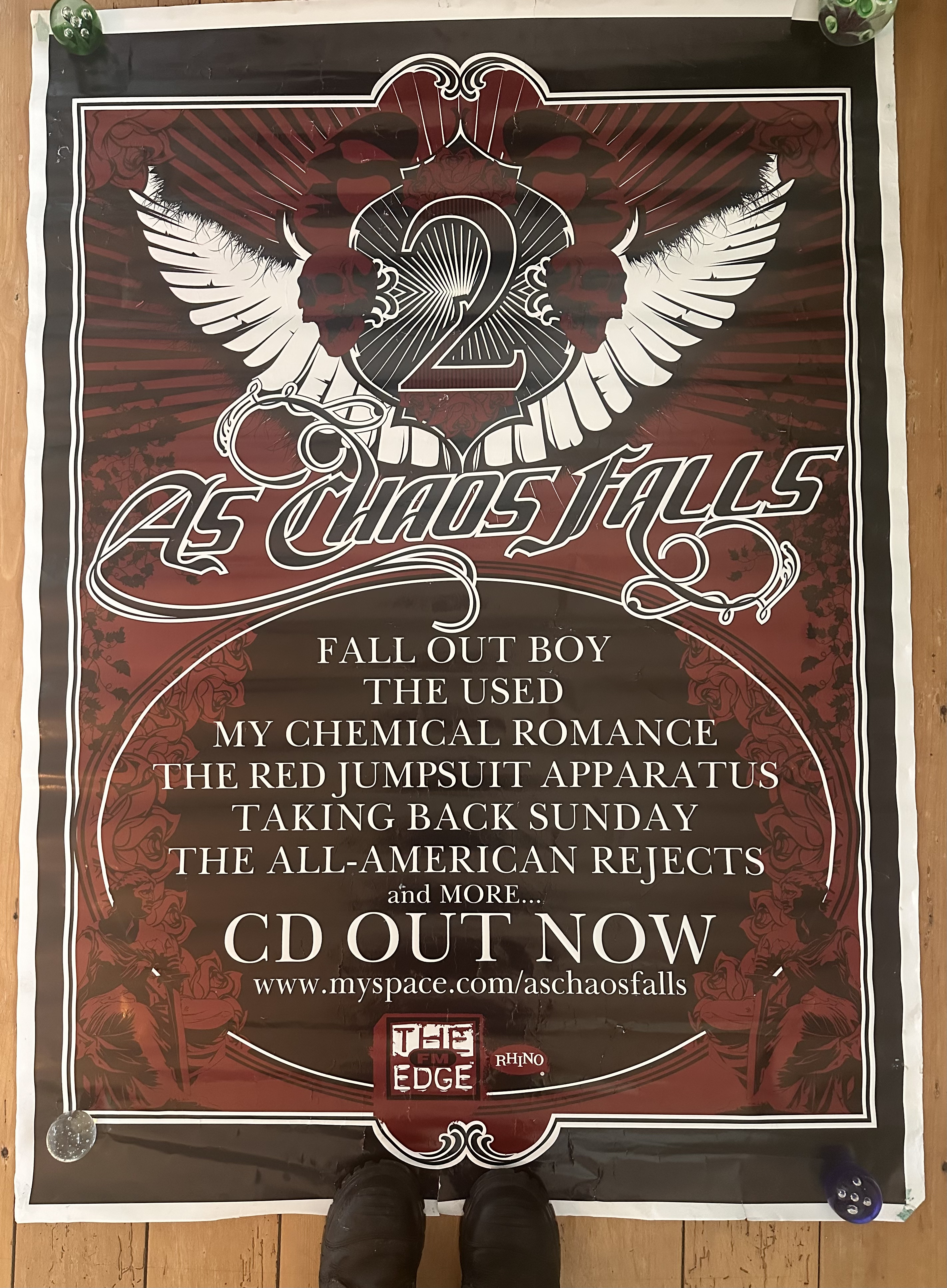 FALL OUT BOY-MY CHEMICAL ROMANCE As Chaos Falls