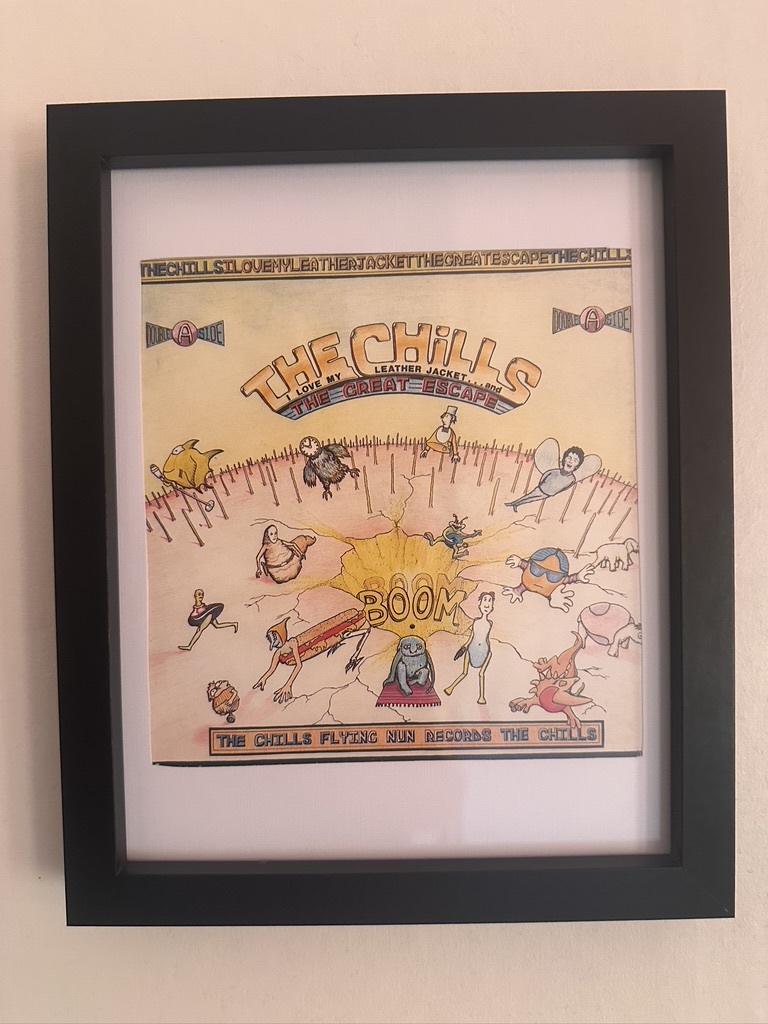 Framed The Chills "I Love my Leather Jacket & The Great Escape E.P 1986