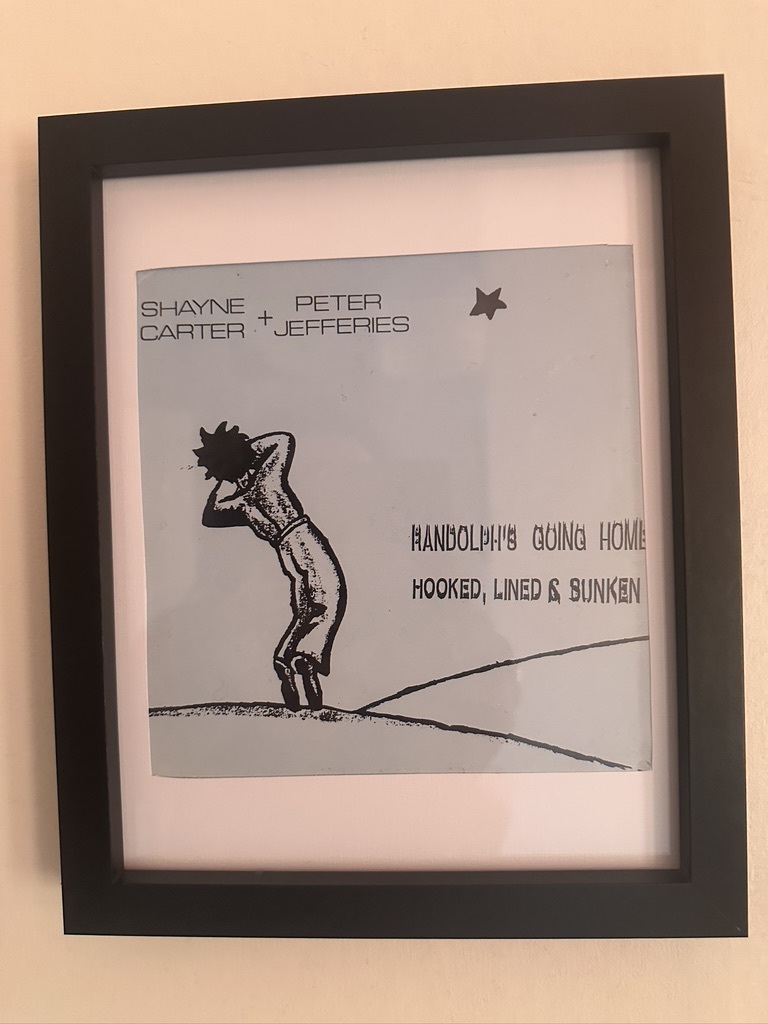 Framed E.P Shayne Carter and Peter Jefferies 1986