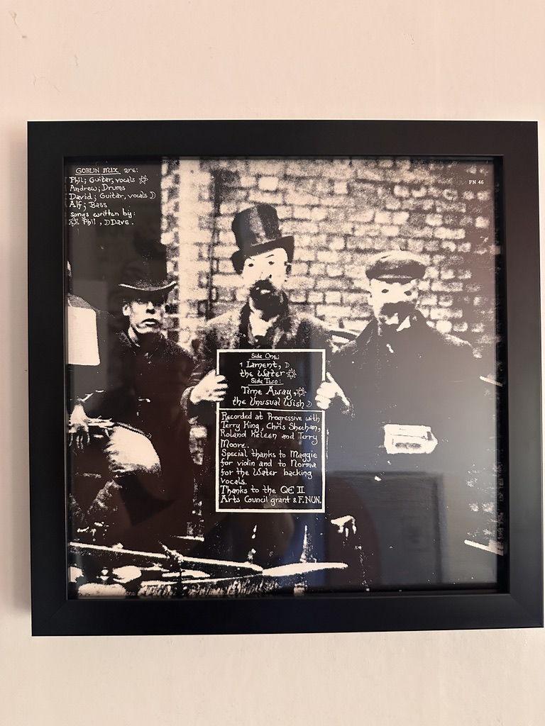 GOBLIN MIX 1985 (3D'S) Glass Framed Album Artwork