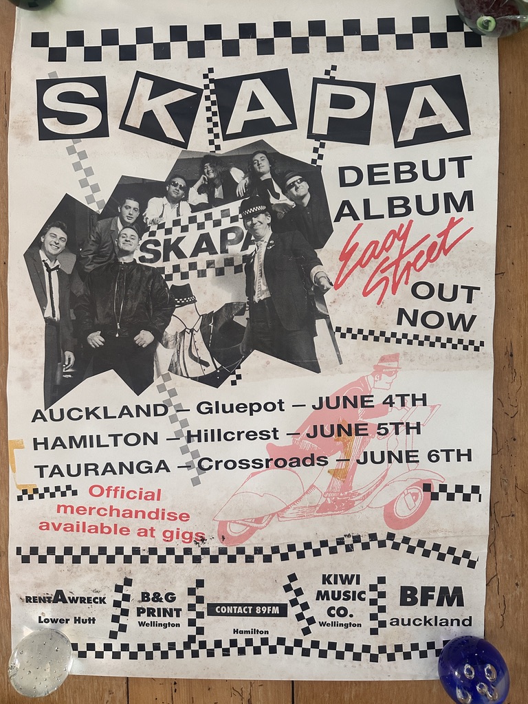 SKAPA Debut Album Poster 1992