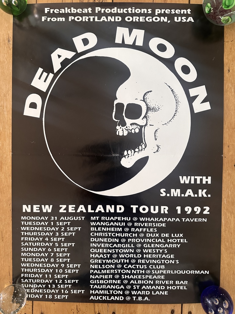 Dead Moon New Zealand Tour 1992 