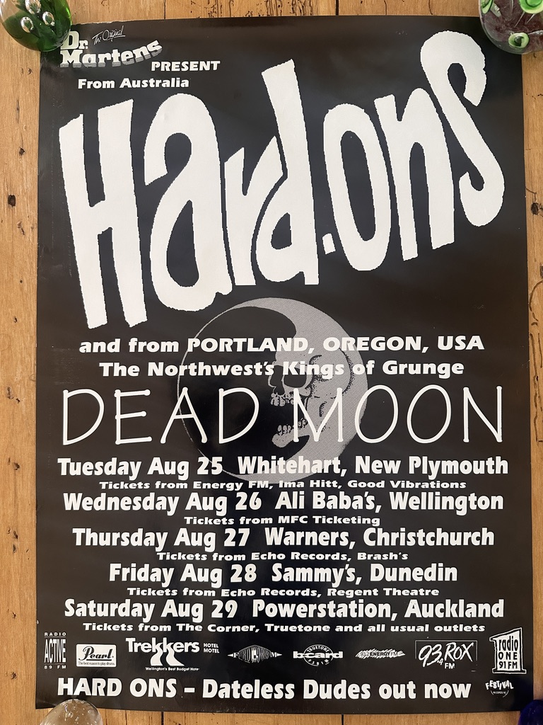 Hard-Ons & DEAD MOON 1992?
