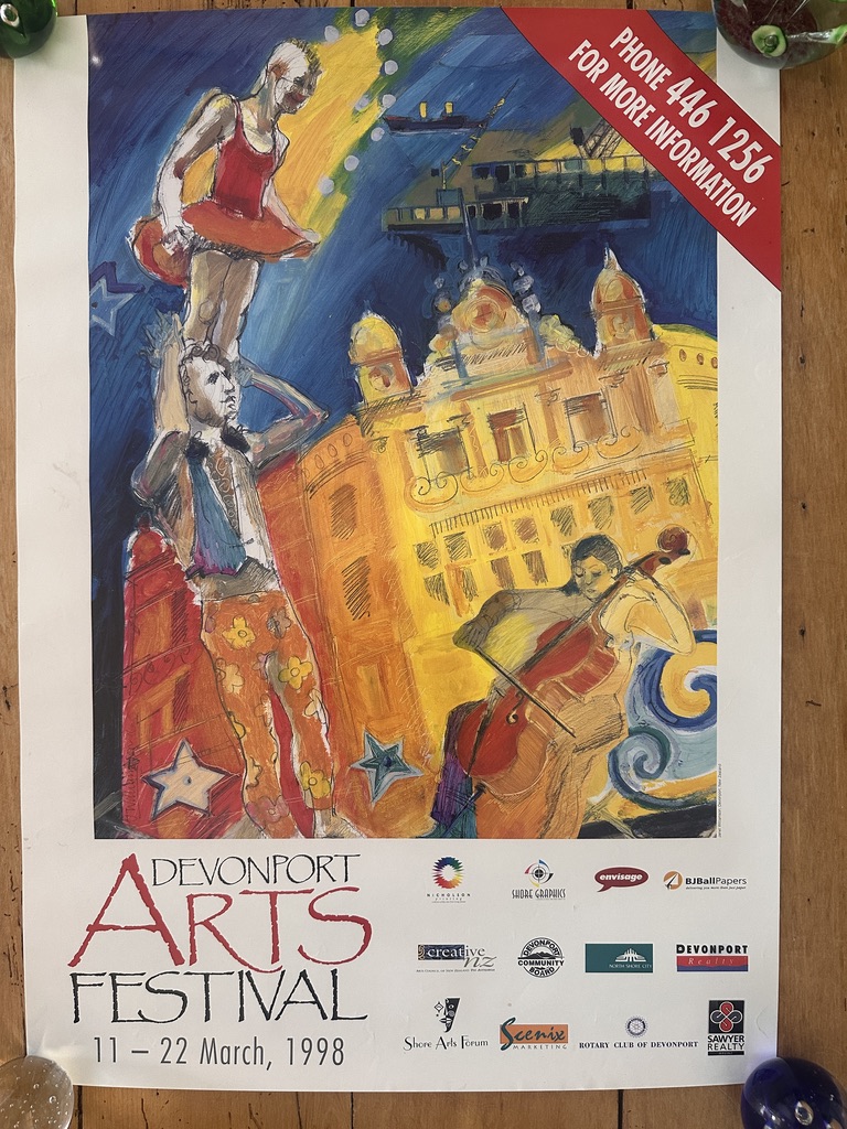 Devonport Arts Festival Poster 1998