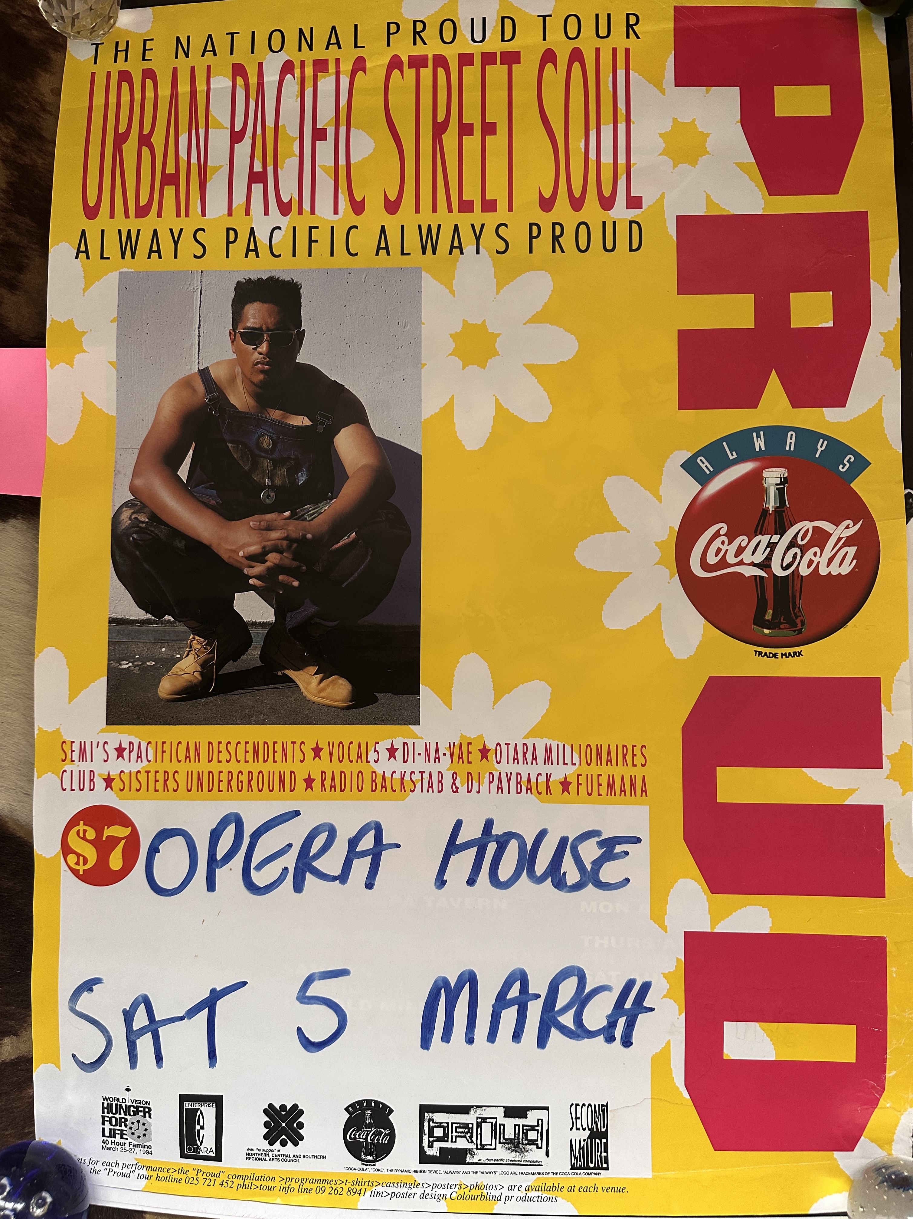 Otara millionaires Club & Pauly Fuemana 1994 A2 size