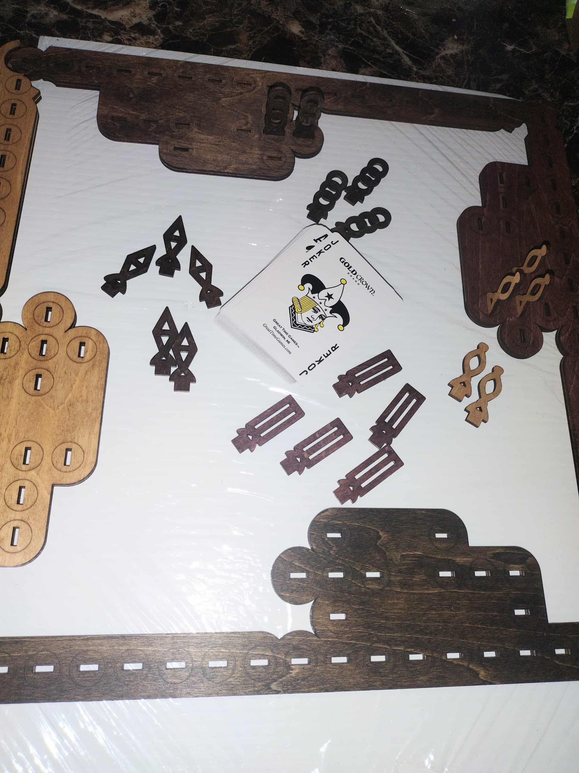Jokers and Pegs (or is it Pegs and Jokers? lol) Board Game