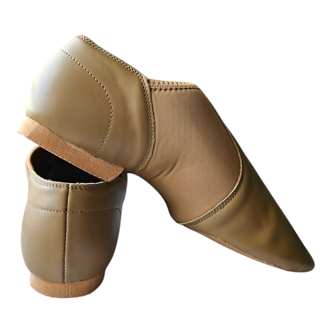 Signature Jazz Shoes Genuine Leather -Tan
