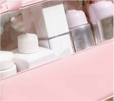 Cosmetic Bag - with carry handles