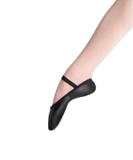 Ballet Shoes Genuine Leather -Black