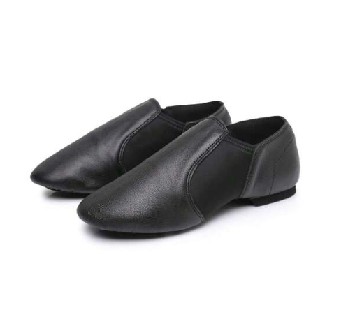 Jazz Shoes Genuine Leather-Black