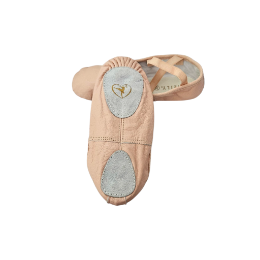 Ballet Shoes Genuine Leather -Crossover Strap
