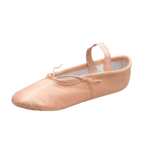 Ballet Shoes Genuine Leather -Full Sole Design