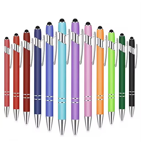 Stylish Ballpoint Pen with Logo, 24pcs