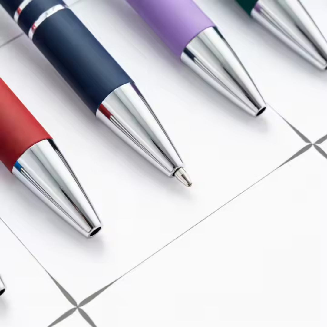 Stylish Ballpoint Pen with Logo, 24pcs