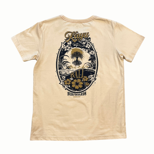 RETRO FLOWER CREME T-Shirt