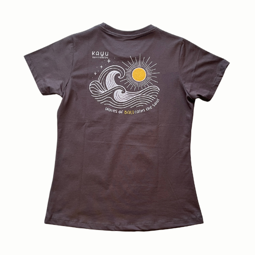 WOMAN TEES OCEAN HYMN WALNUT T-Shirt