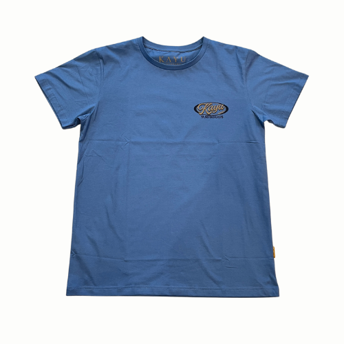 RETRO FLOWER BLUE T-Shirt