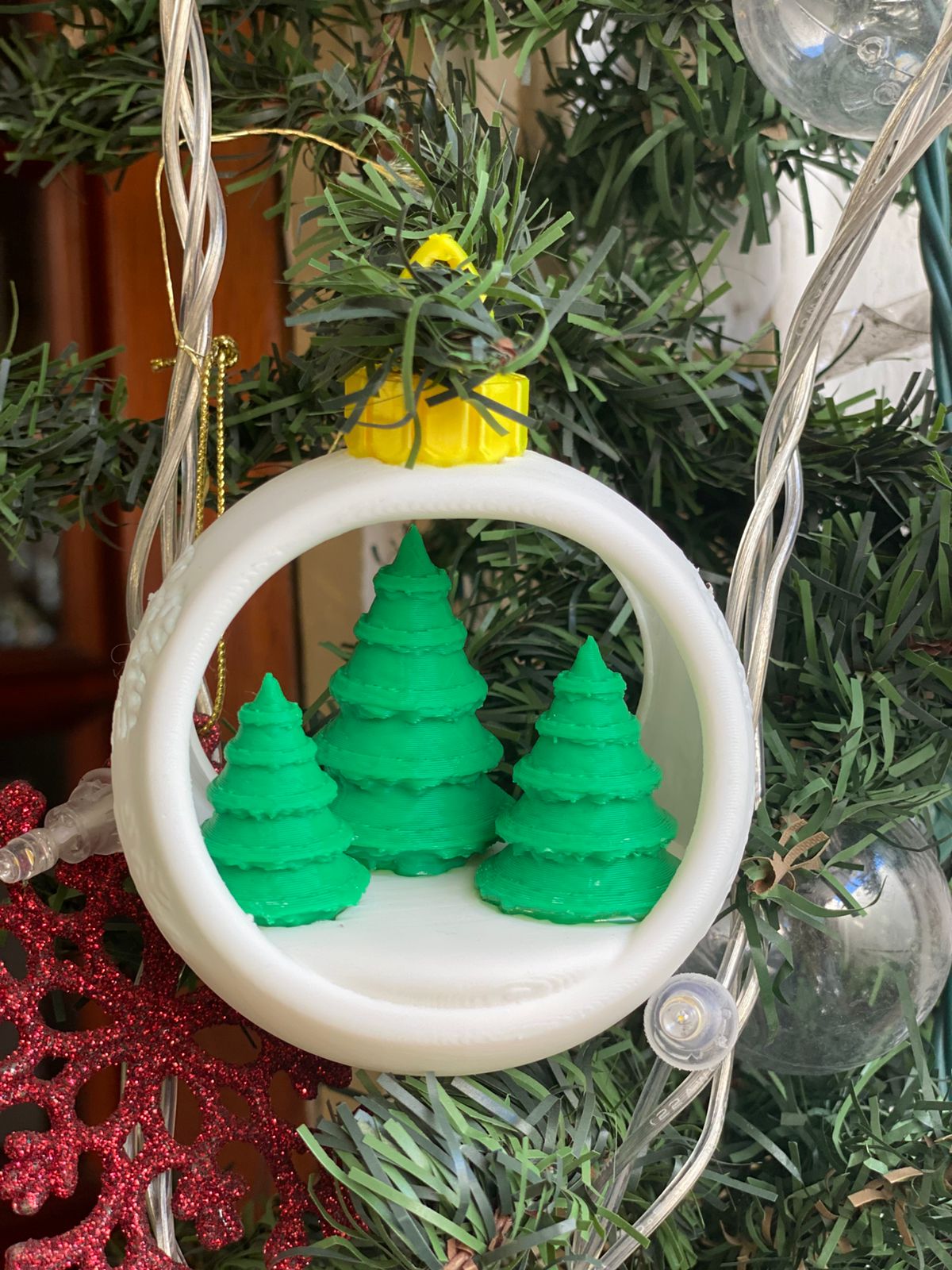 🎄 Esfera Navideña Impresa en 3D