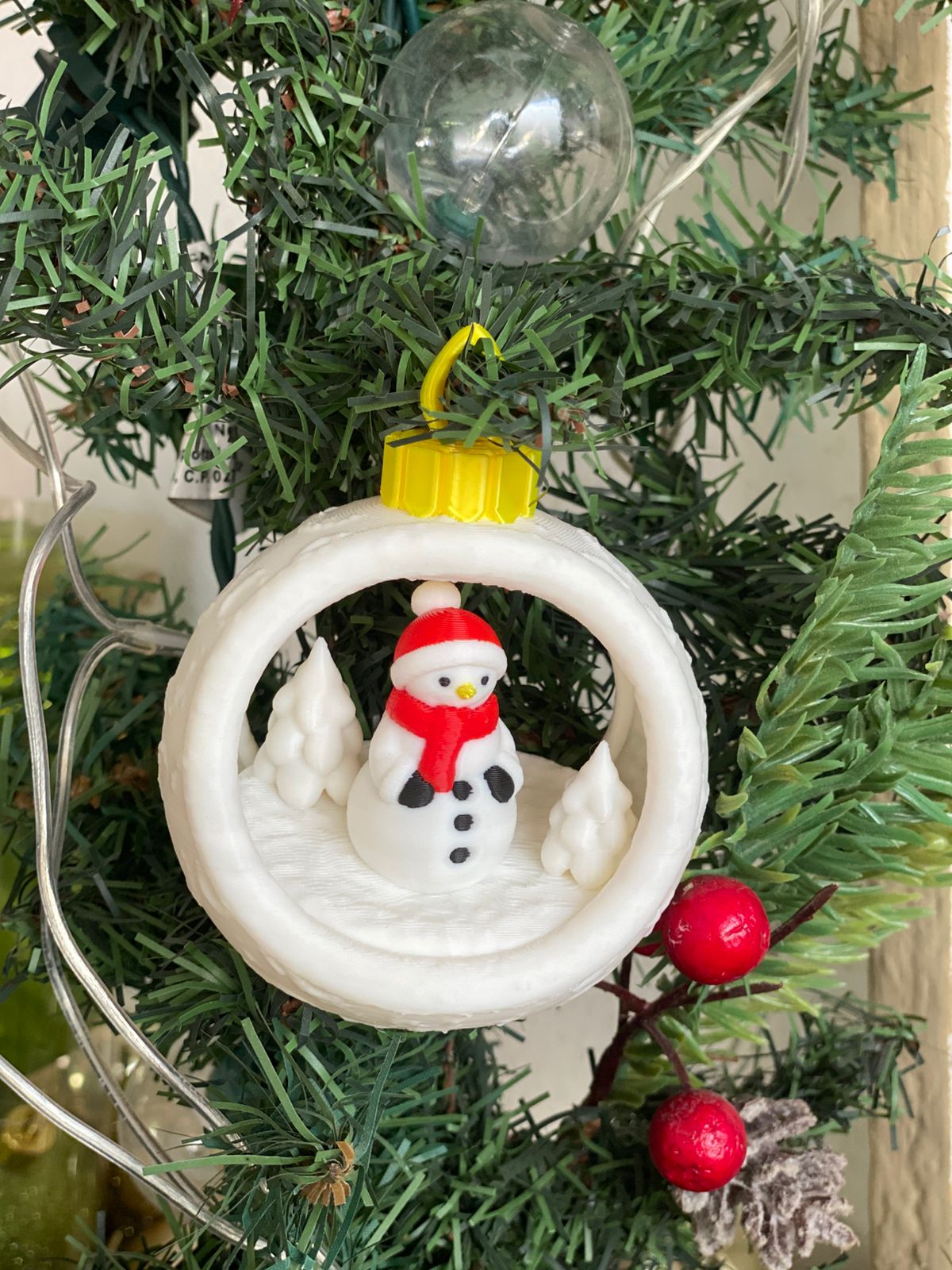 🎄 Esfera Navideña Impresa en 3D