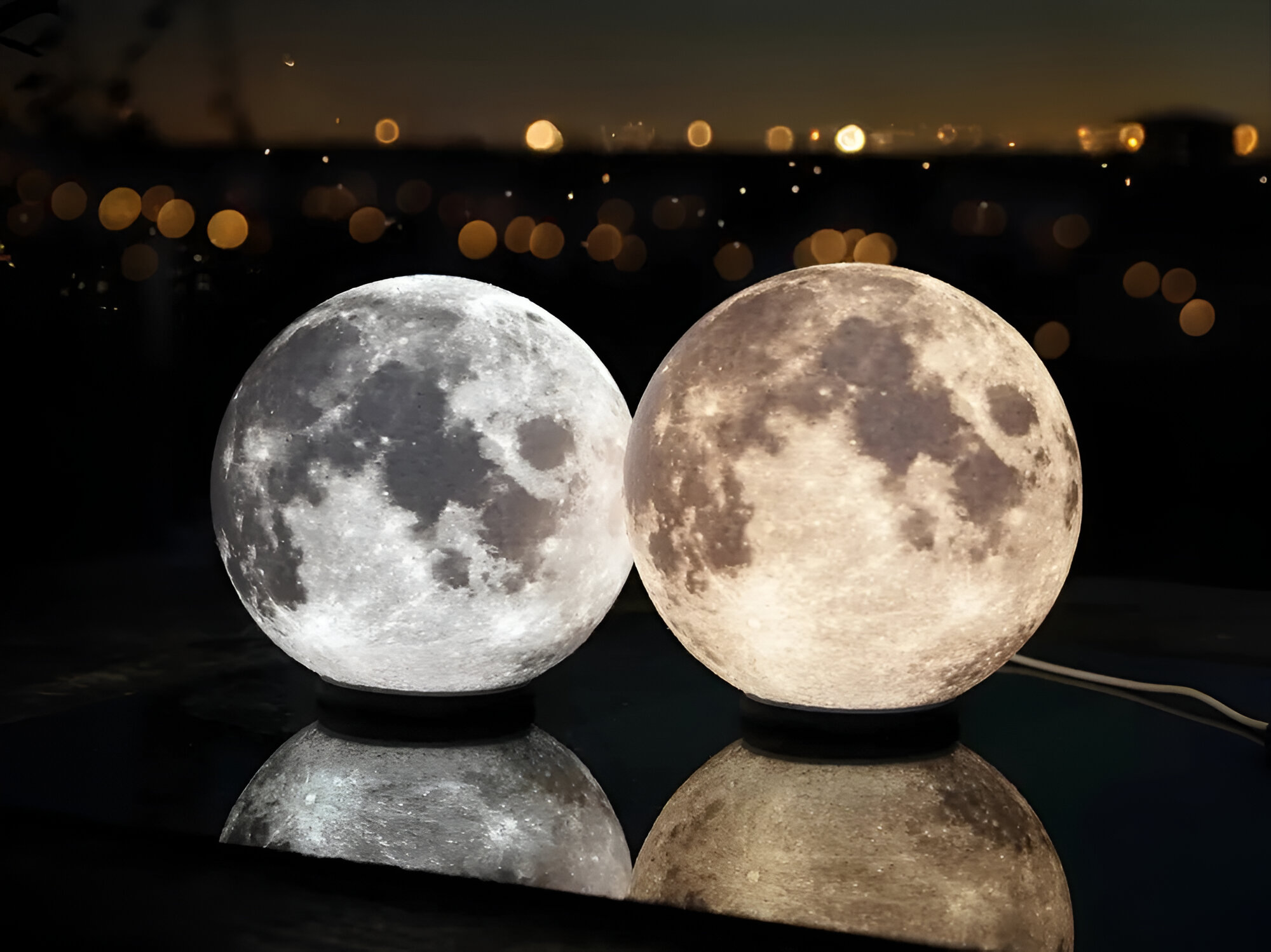 Lámpara Lunar 3D 🌕✨