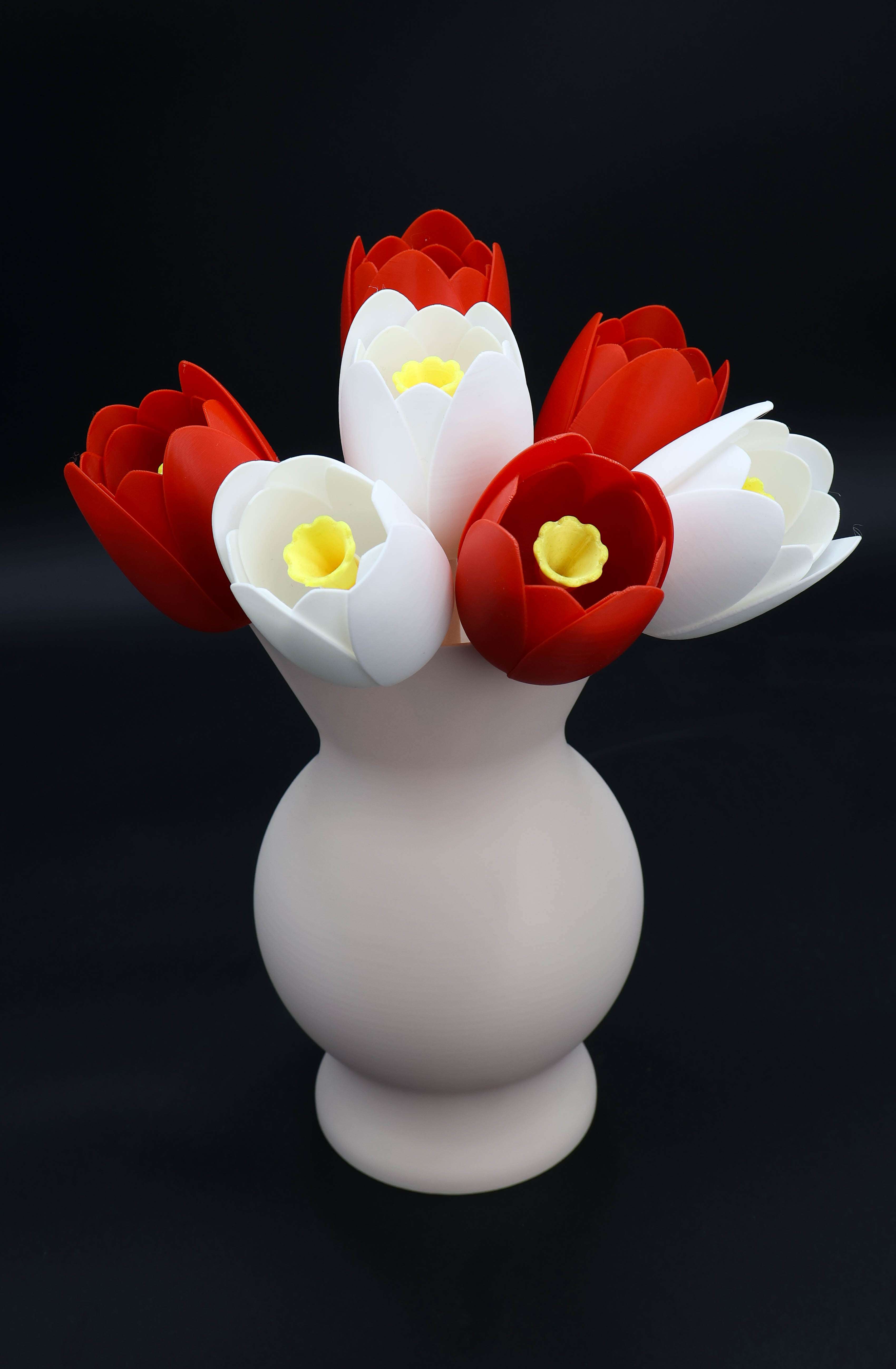 Florero con Flores Artificiales