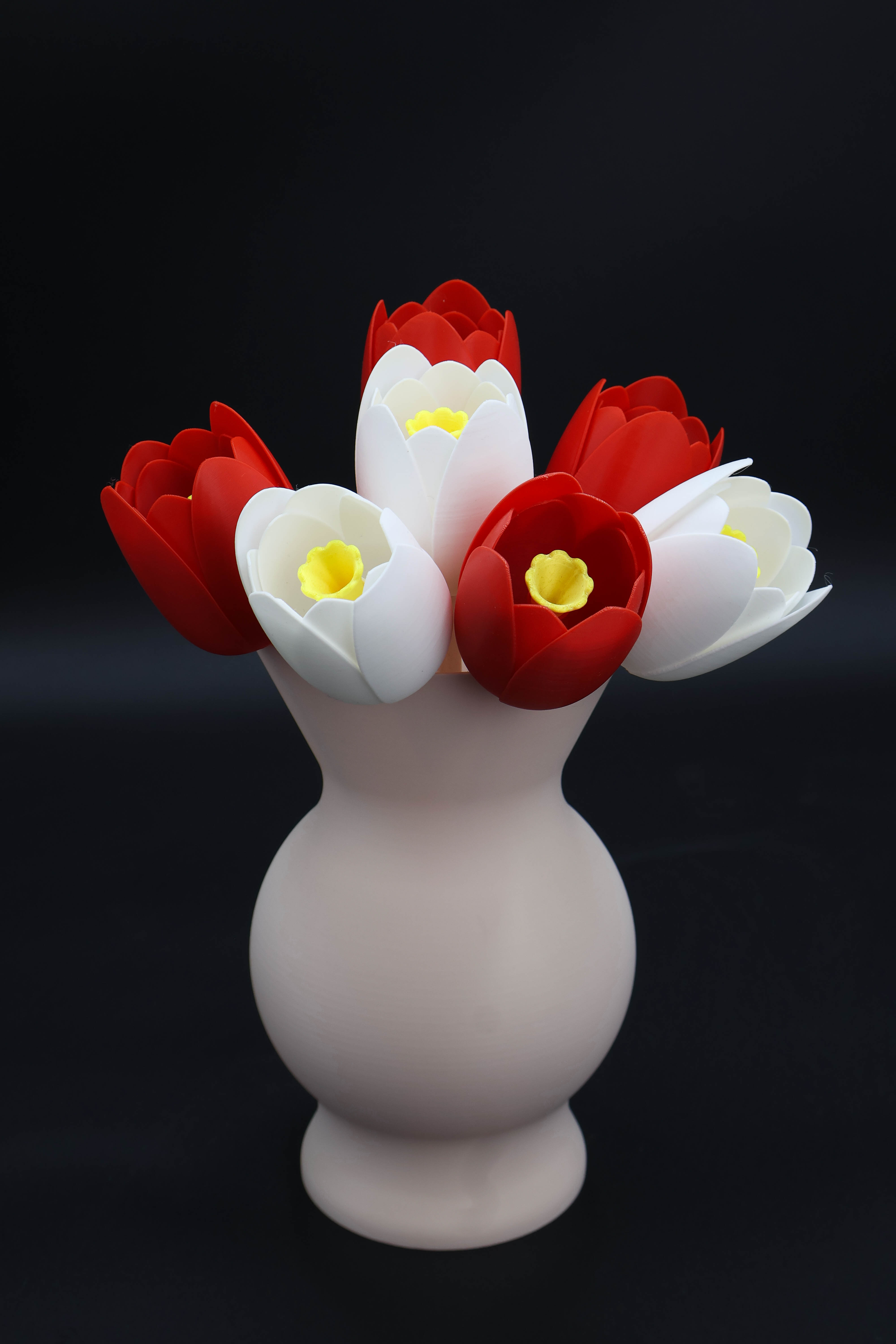 Florero con Flores Artificiales