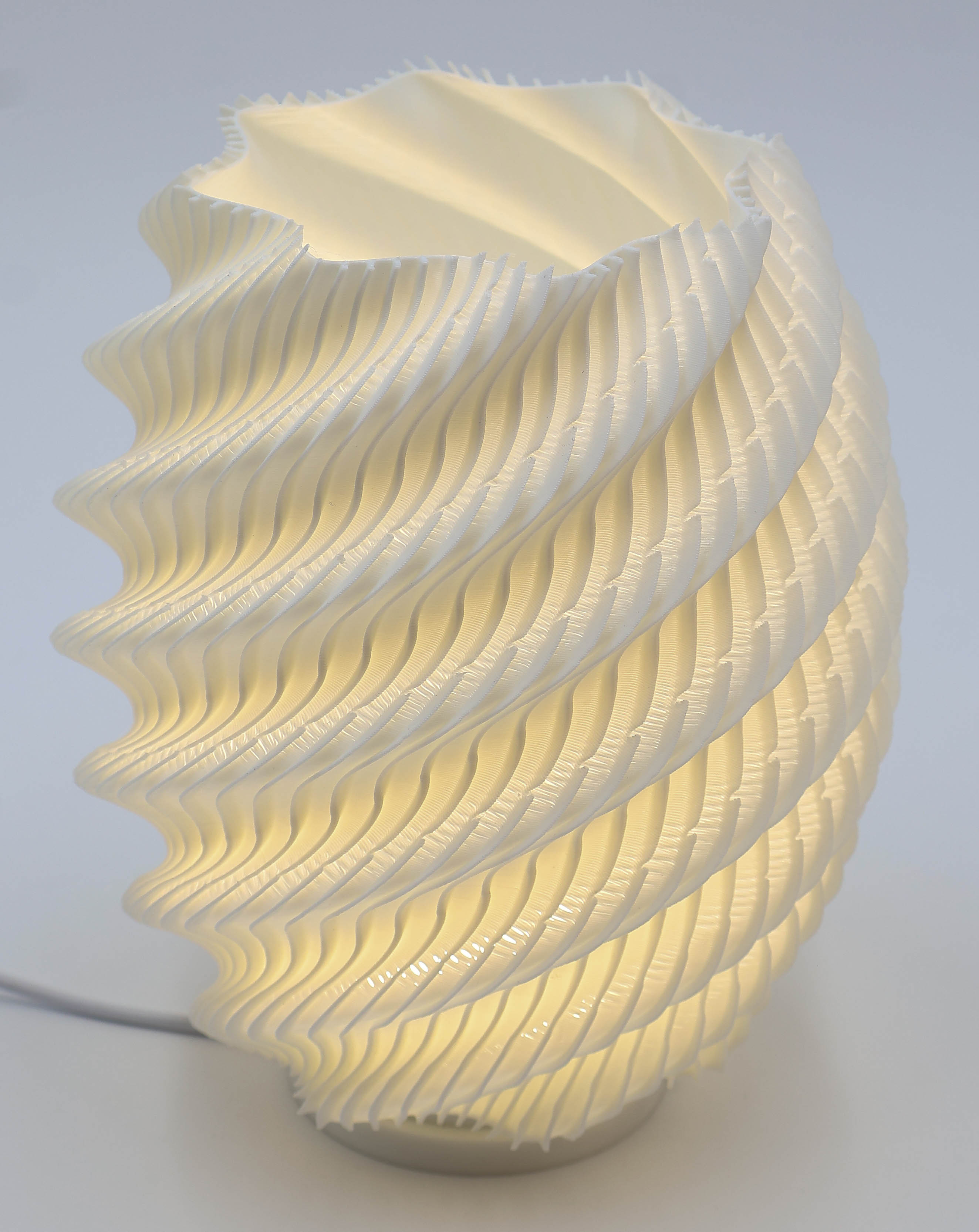 Lámpara de Mesa Impresa en 3D 