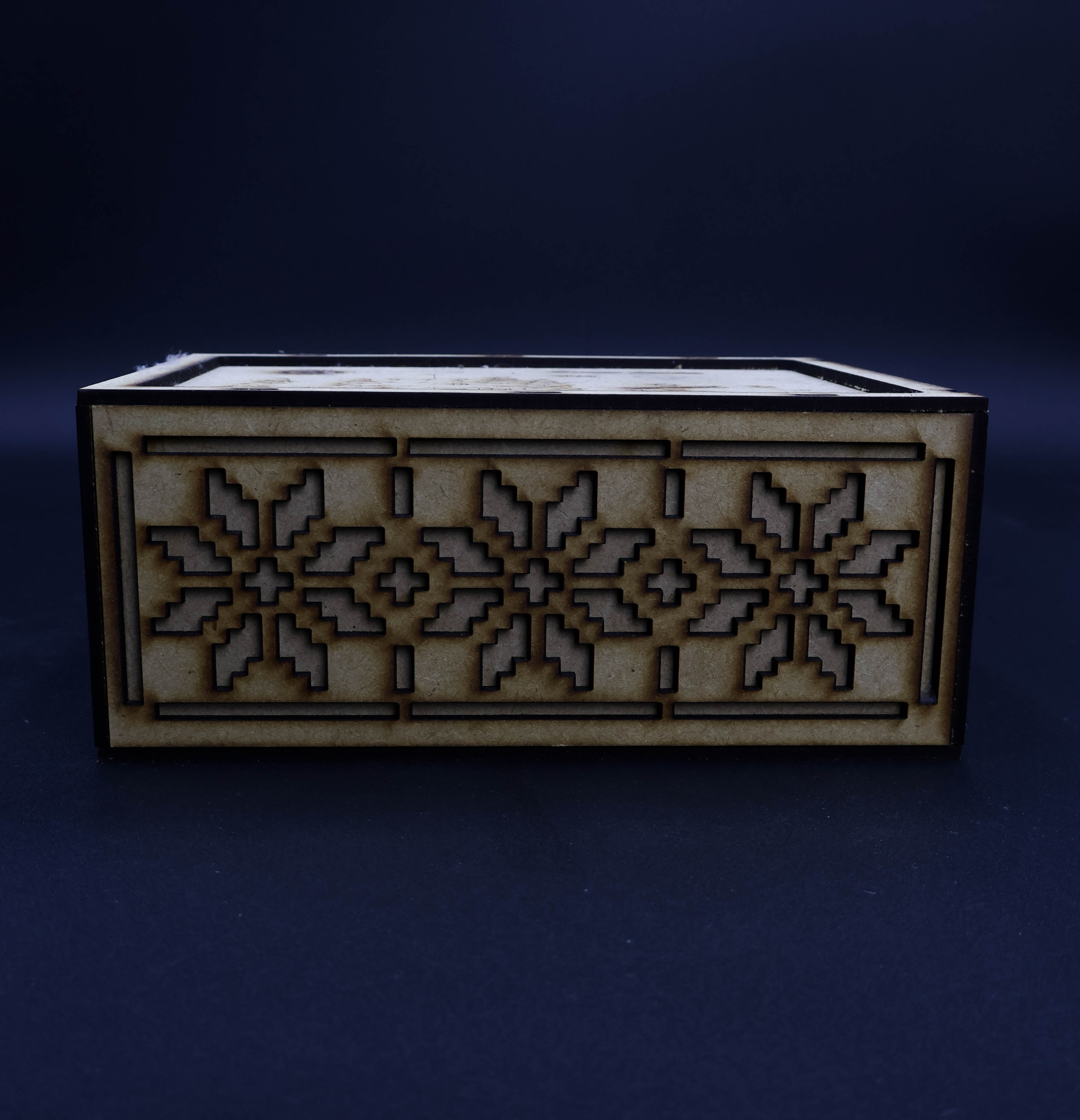 🎄 Caja Postal Navideña de Madera