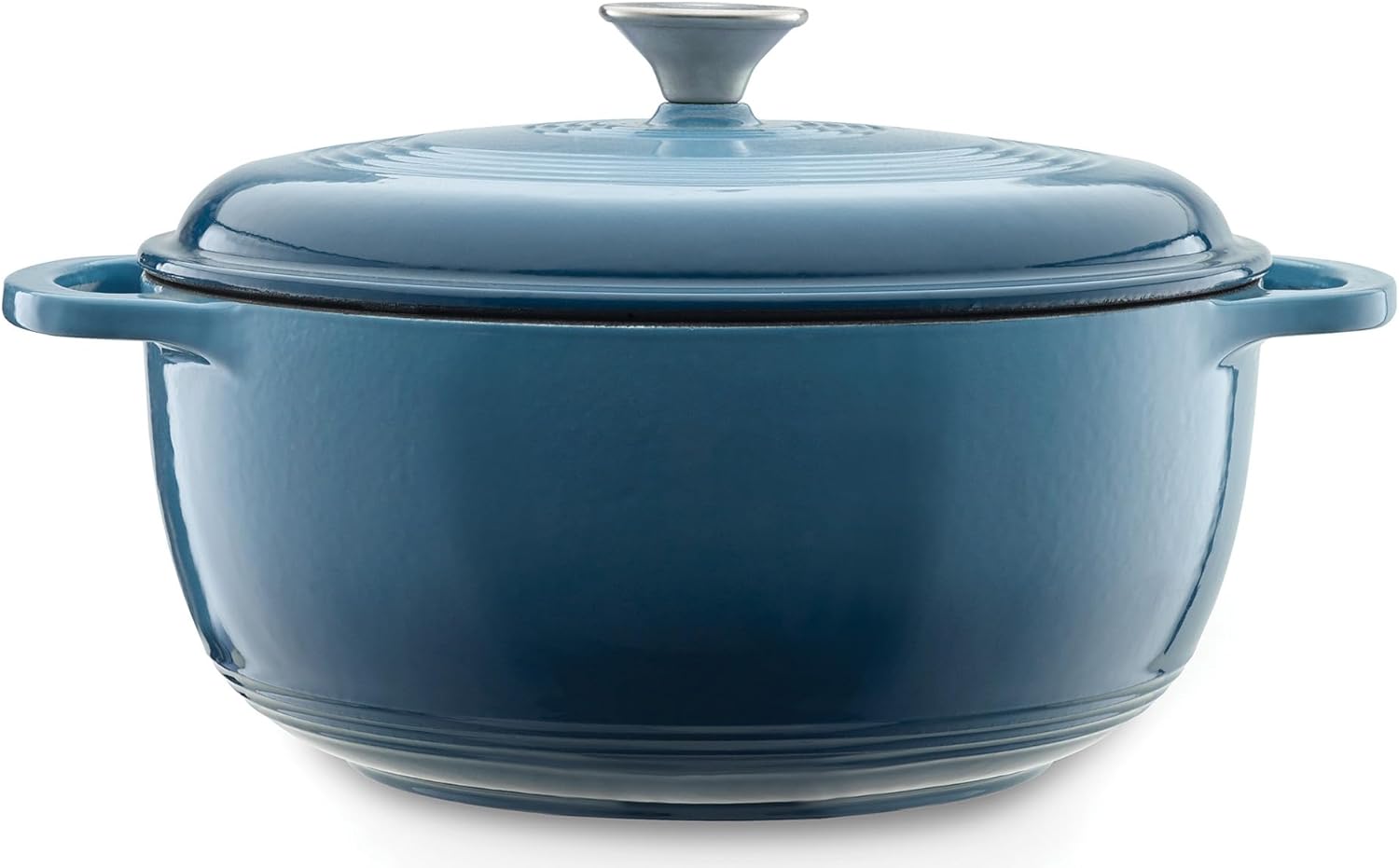Enameled Cast Iron Round Dutch Oven, 6 qt., Teal