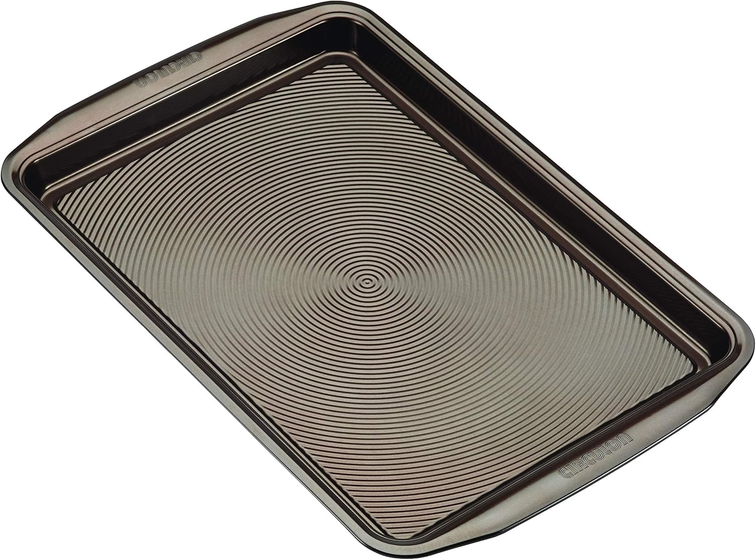 Nonstick Bakeware Set with Nonstick Cookie Sheets / Baking Sheets - 2 Piece, Chocolate Brown , Set (9" x 13" & 10" x 15")