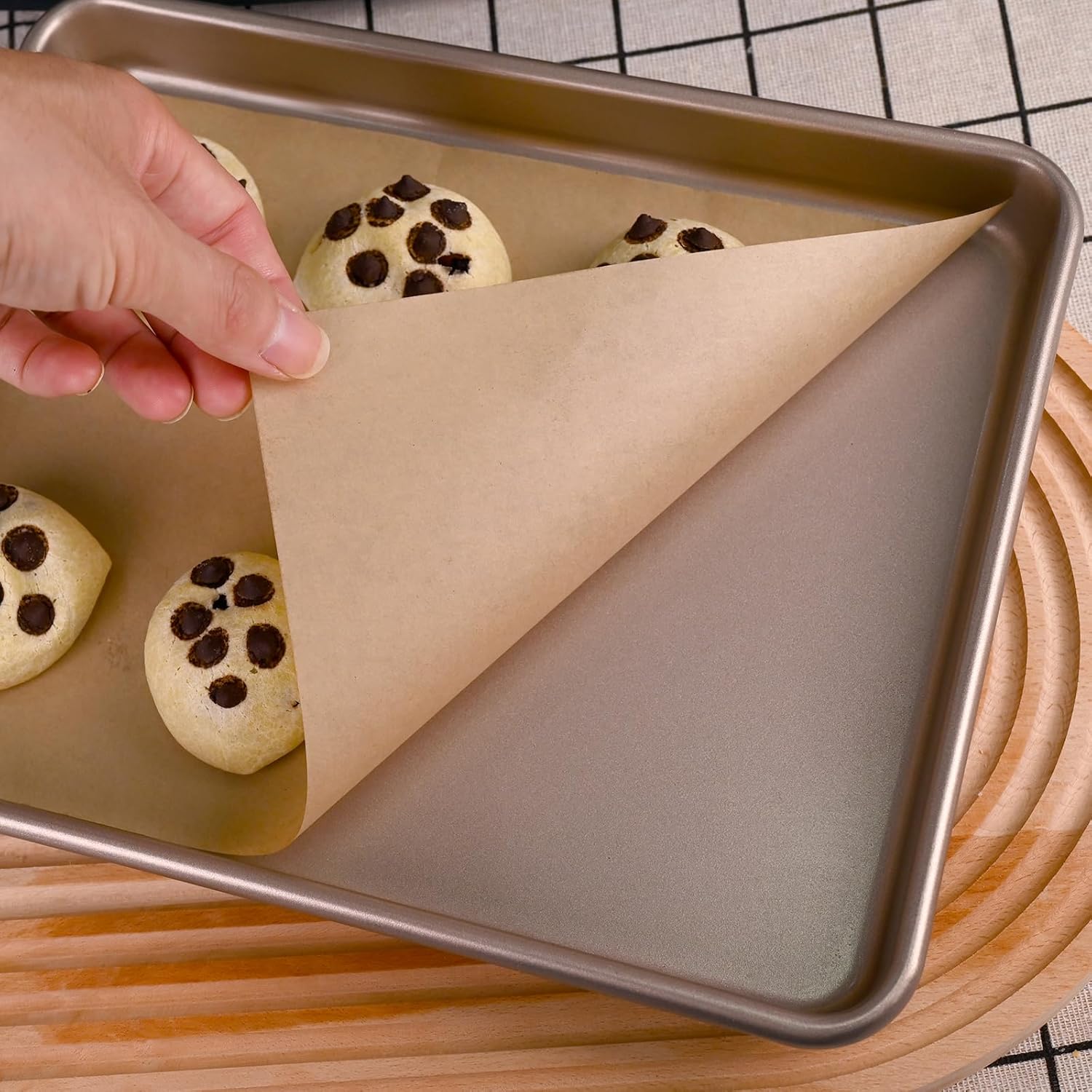 9 x 11 Inch Air Fryer Toaster Oven Tray, Set of 2 Nonstick Heavy Carbon Steel Toaster Baking Pan