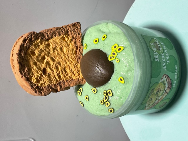 Skye's avocado toast butter slime.