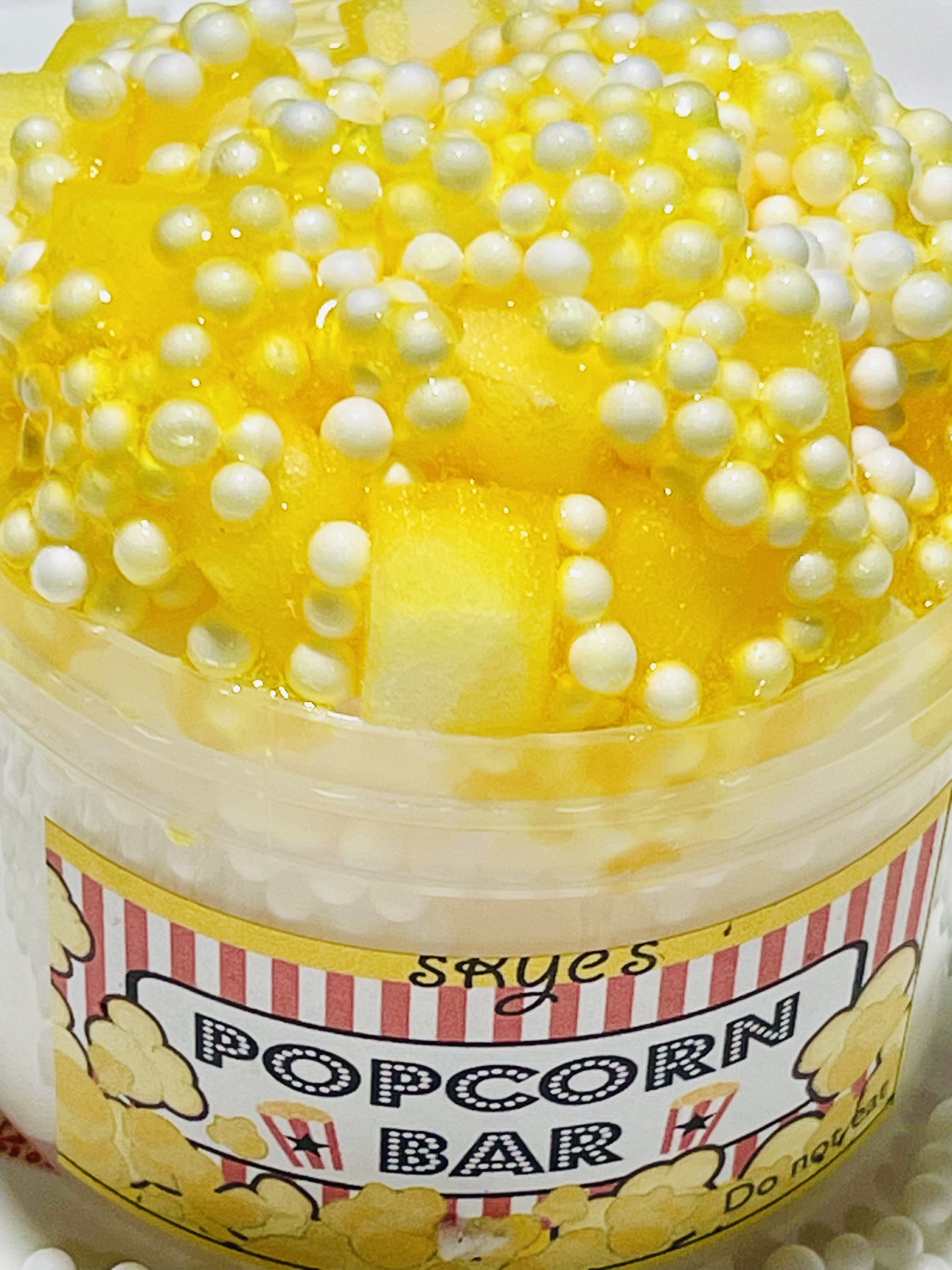 Popcorn bar: Inside the Box Office Slime.