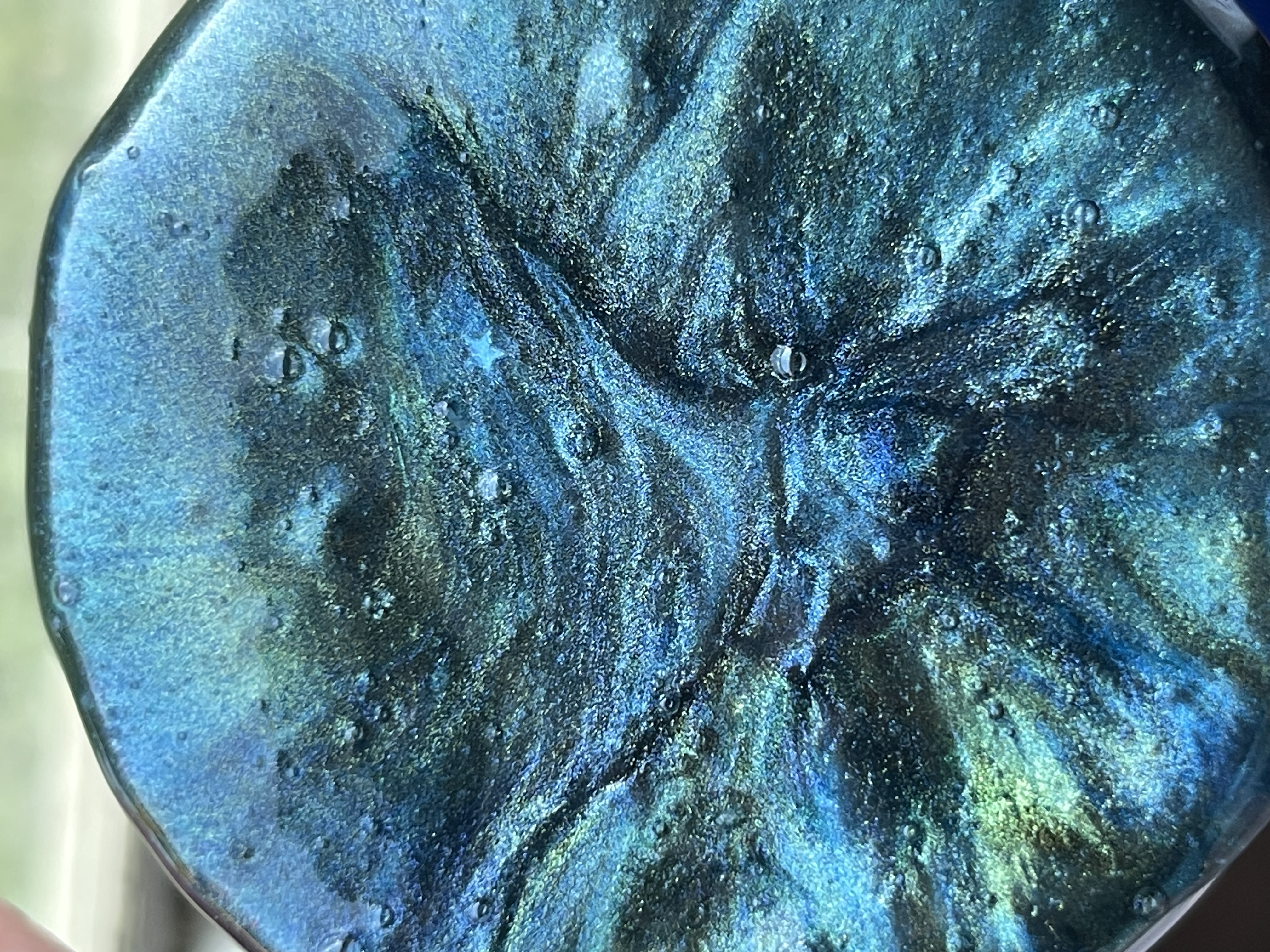 London’s Galaxy Space foam beads slime.