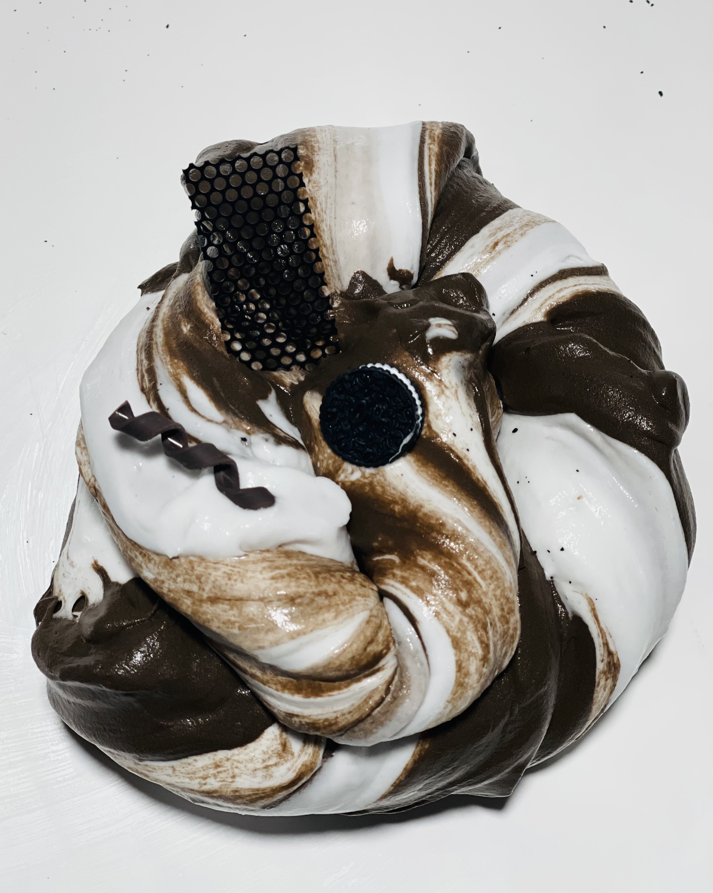 Cookies and cream butter slime.  