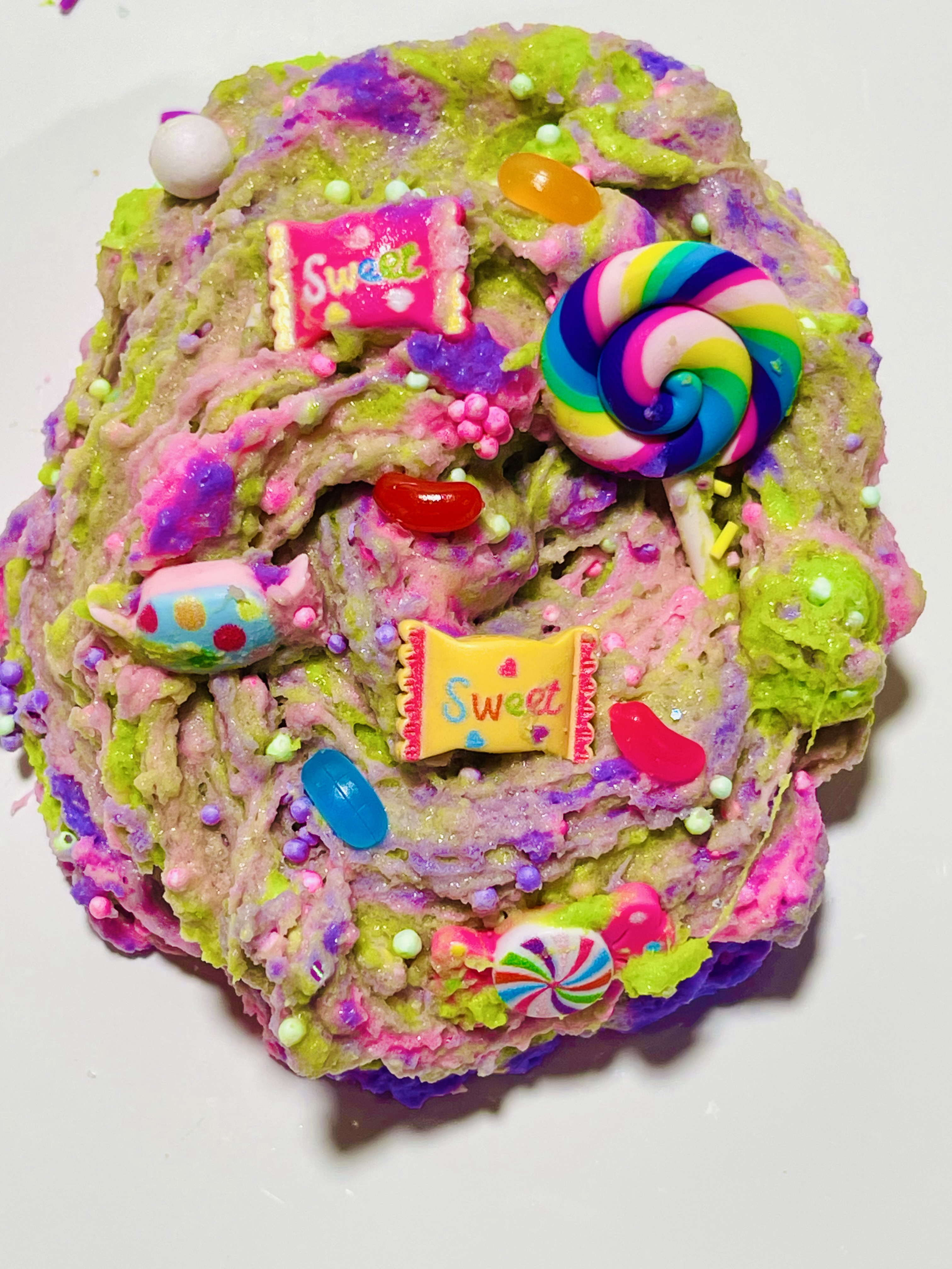 Candy Crush inspired Slime isThe Ultimate Scented Sensory Rush. 