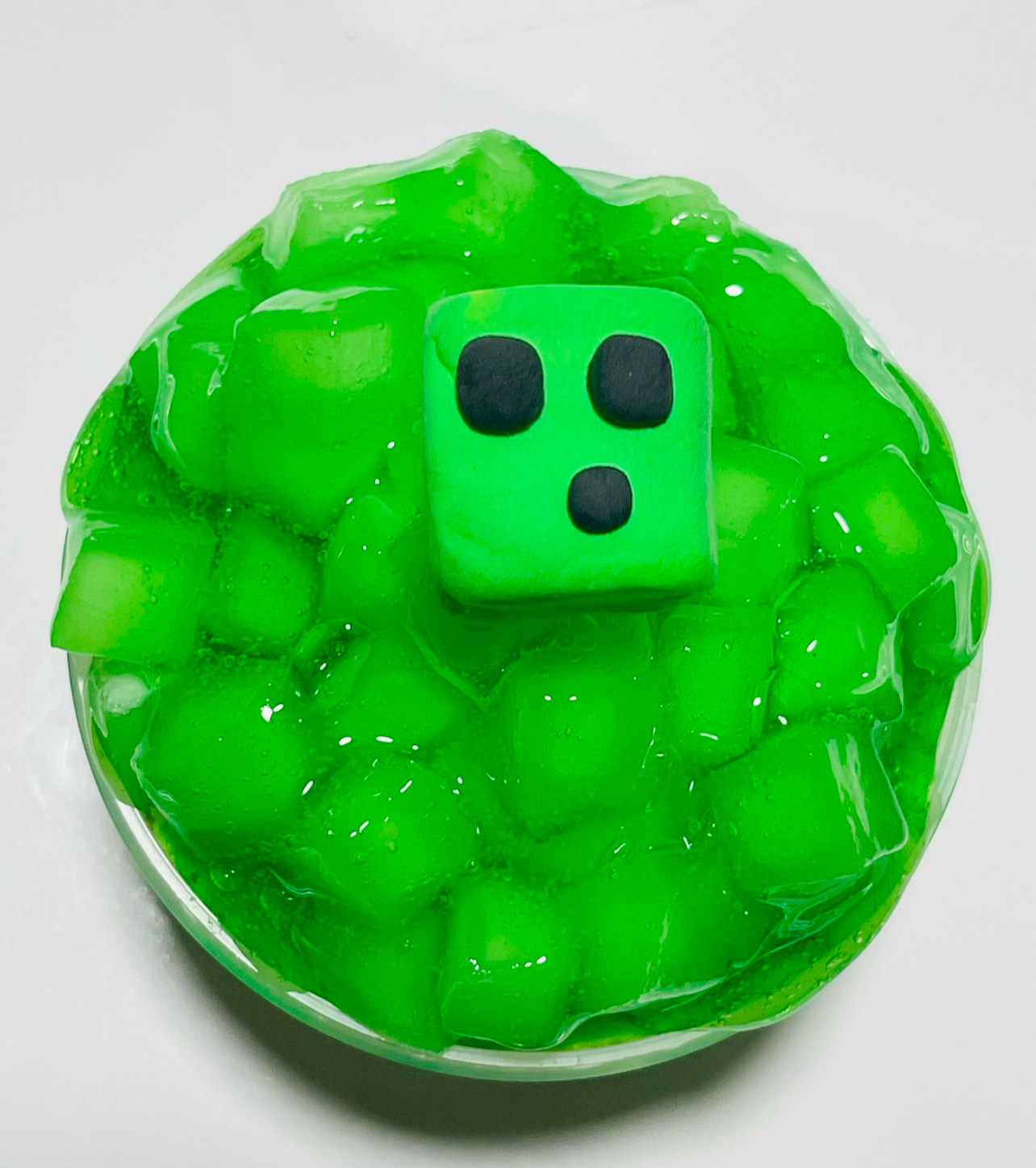 CUBE POPPING MINECRAFT INSPIRED SLIME