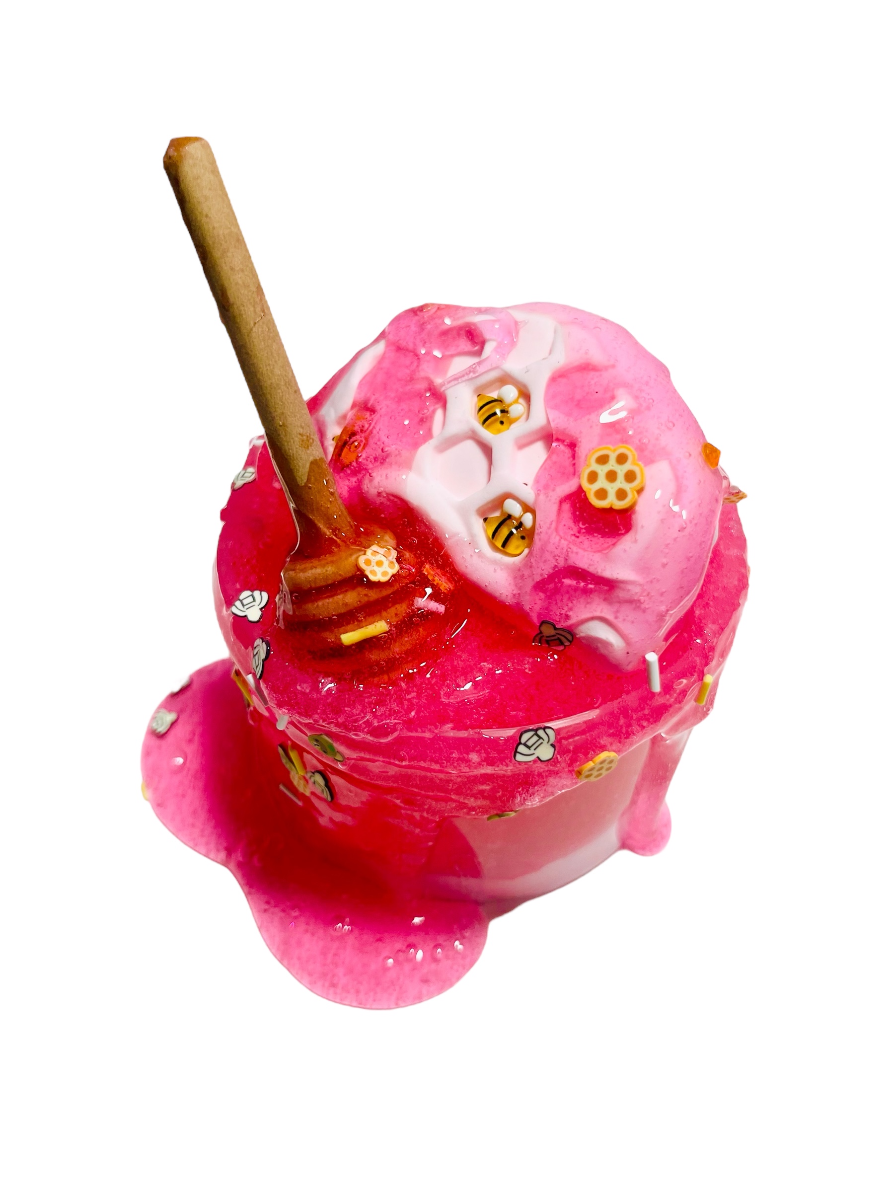 Bee Mine Icee and clay Slime