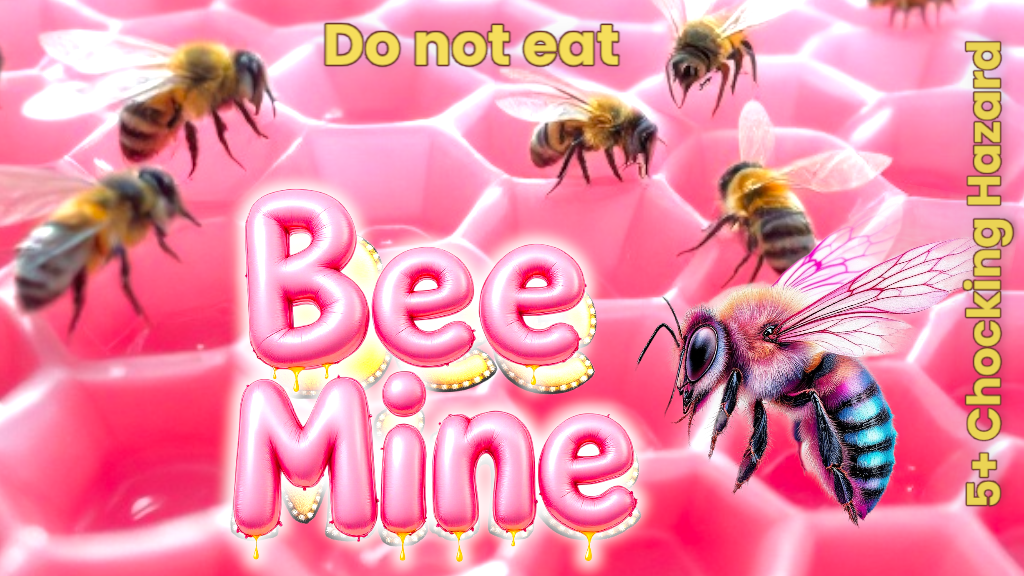 Bee Mine Icee and clay Slime