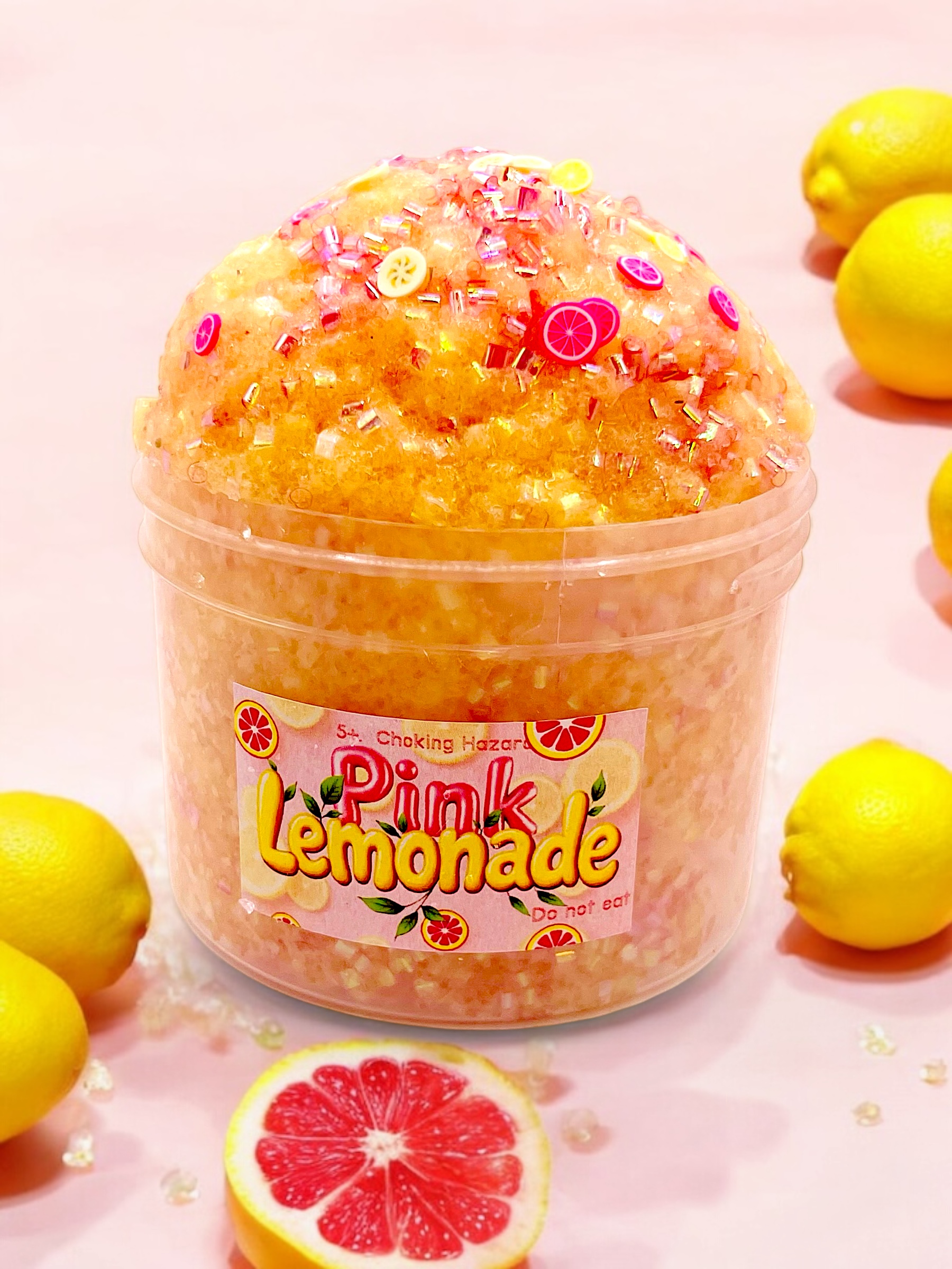 Pink lemonade slime 