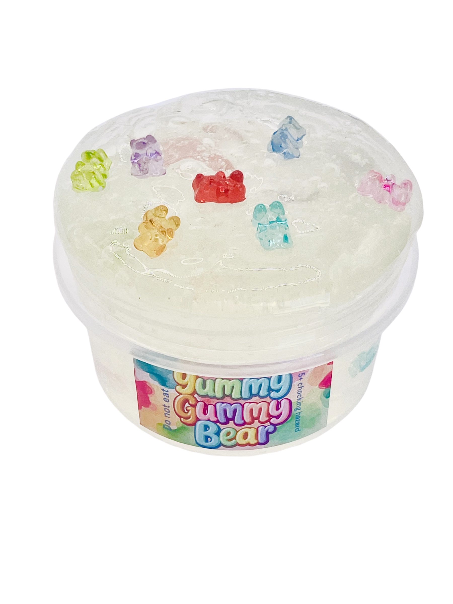 Yummy gummy clear scented slime