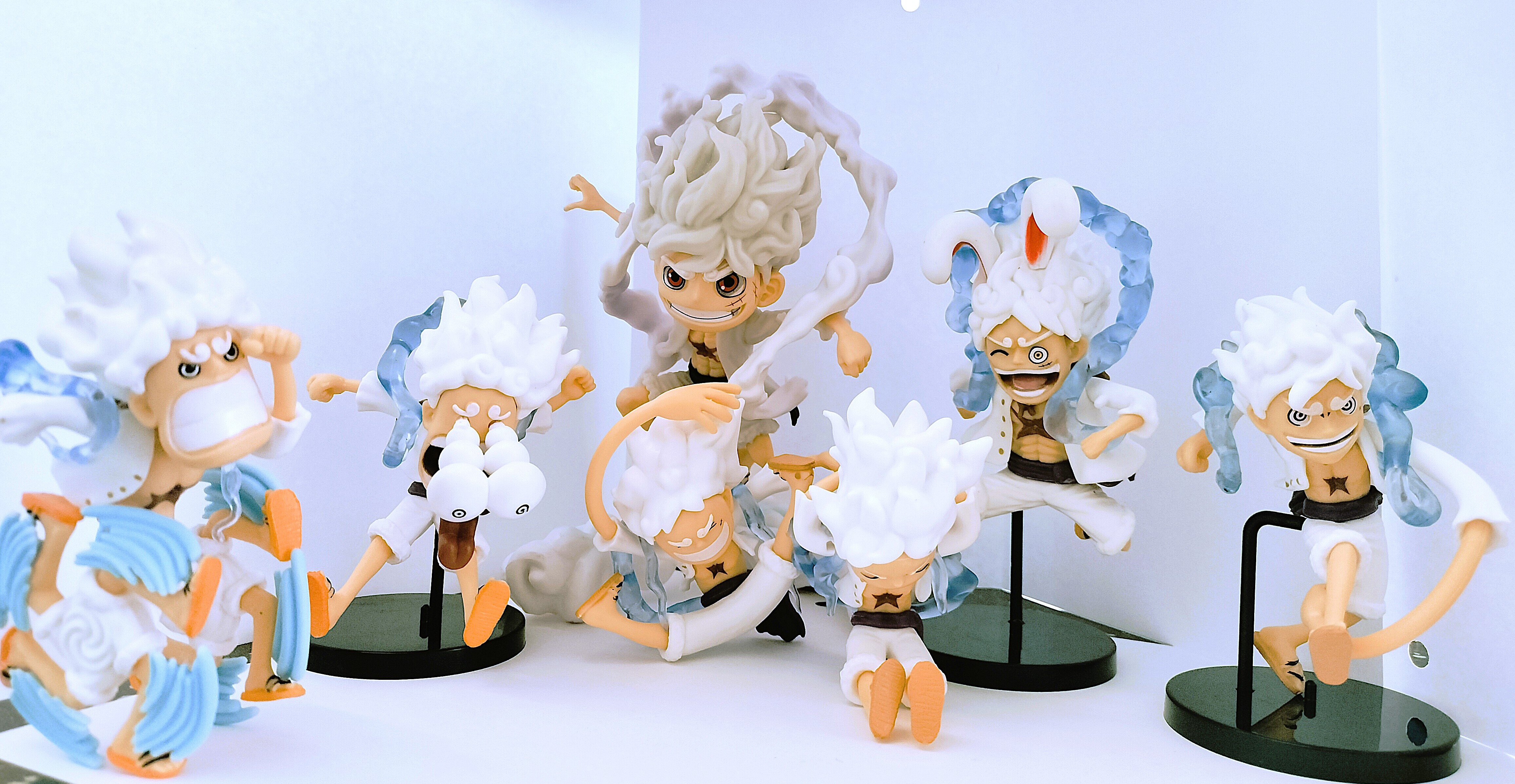 Luffy Gear 5 Reaction Sets 