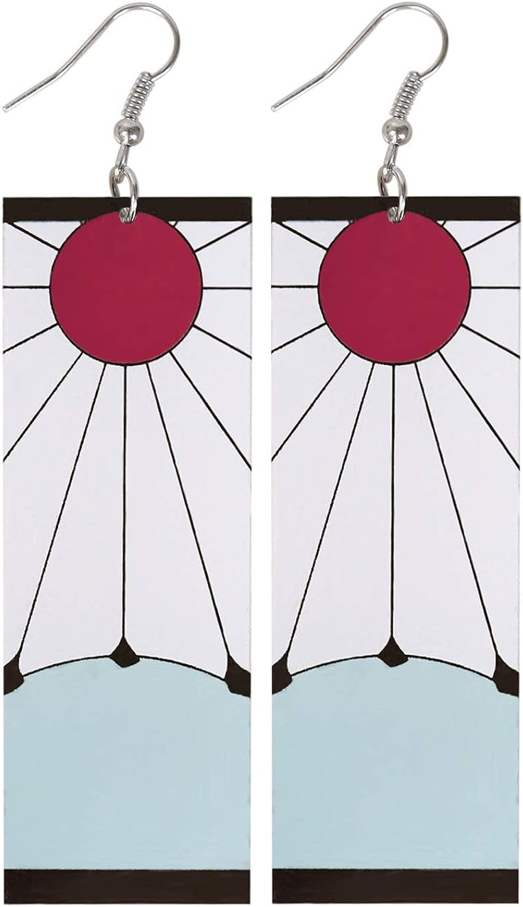 Hanafuda Earings of Tanjiro Kamado